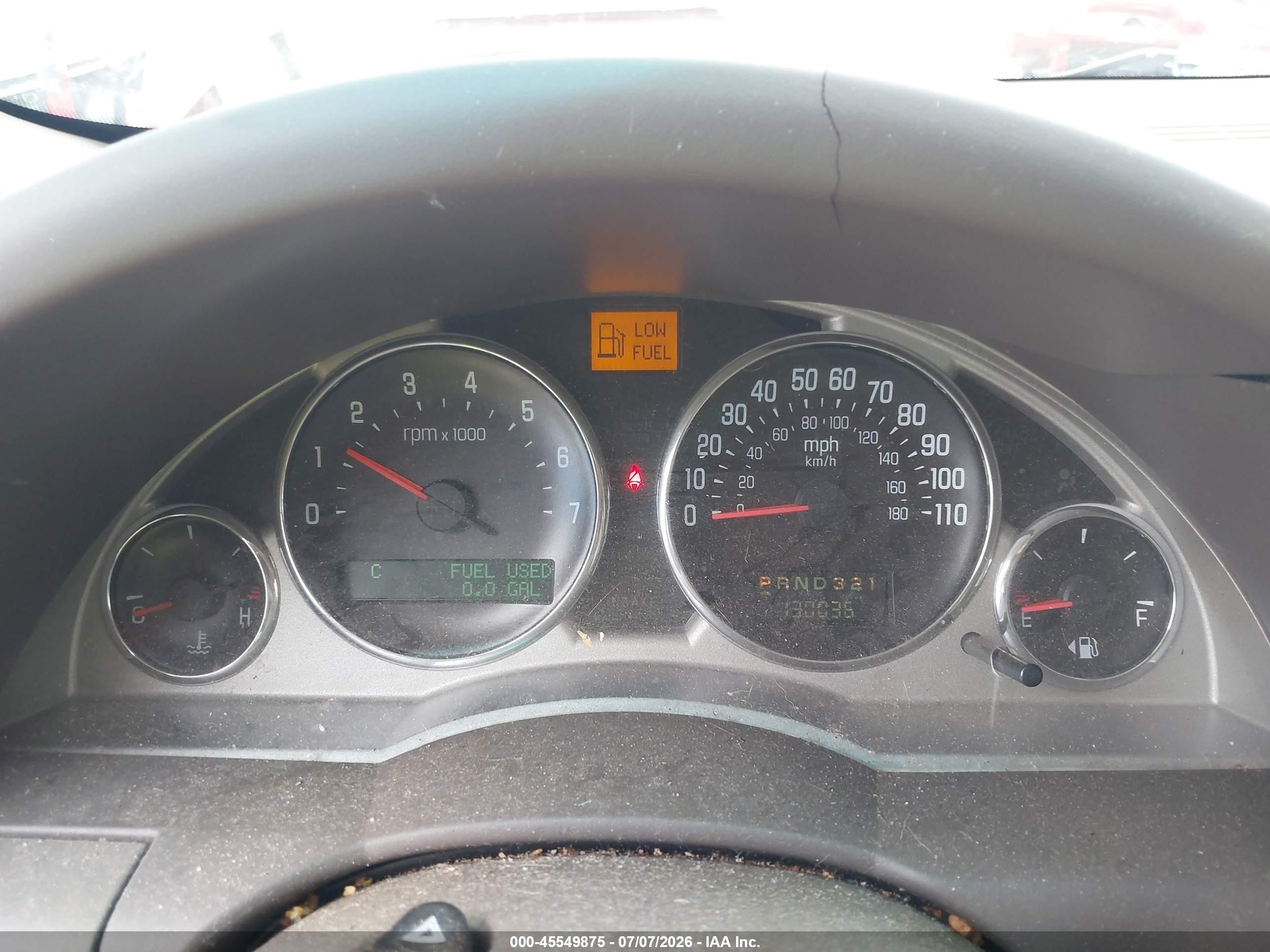 2007 Buick Rendezvous Cxl Red vin: 3G5DA03L07S570062
