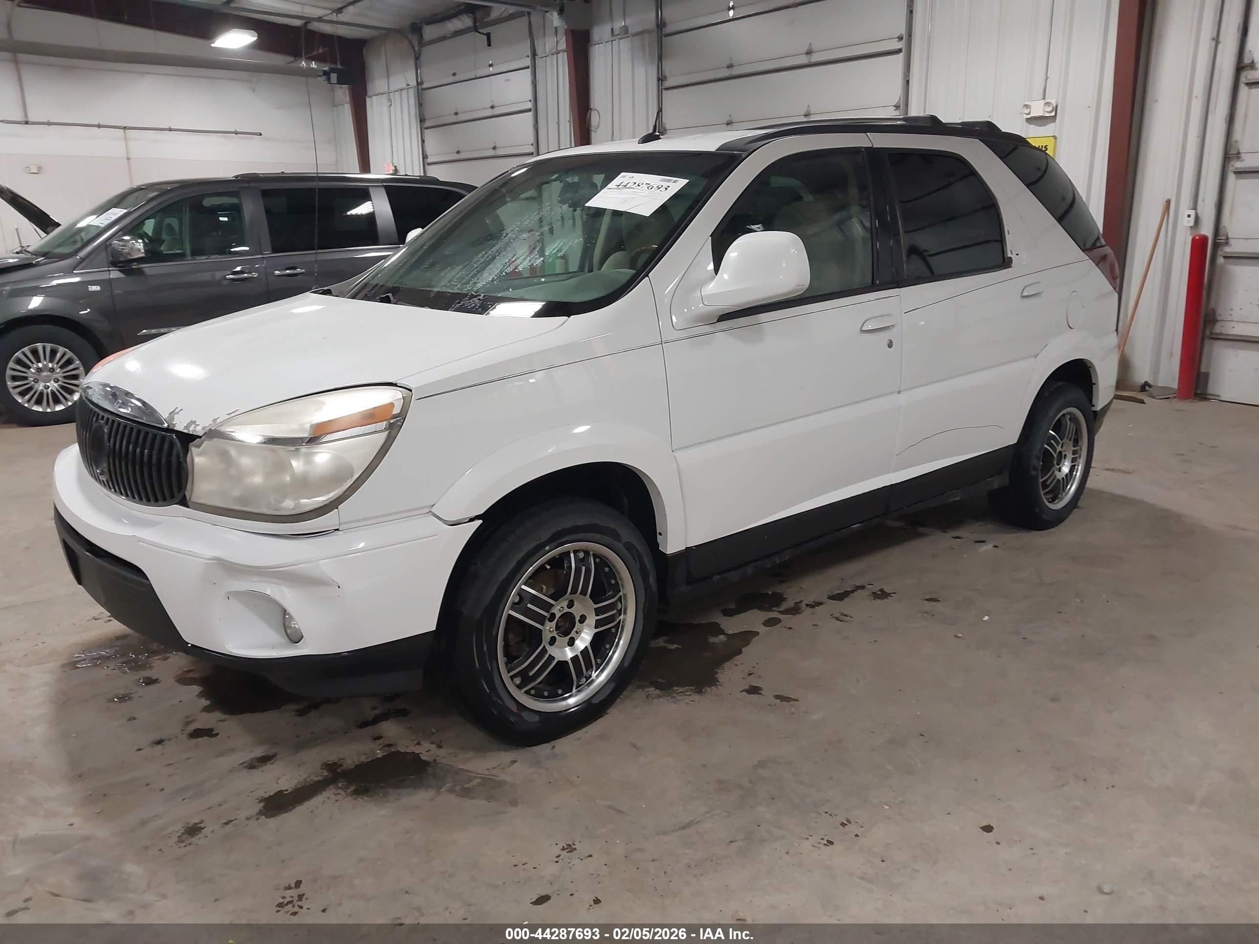 2007 Buick Rendezvous Cxl White vin: 3G5DA03L07S576864