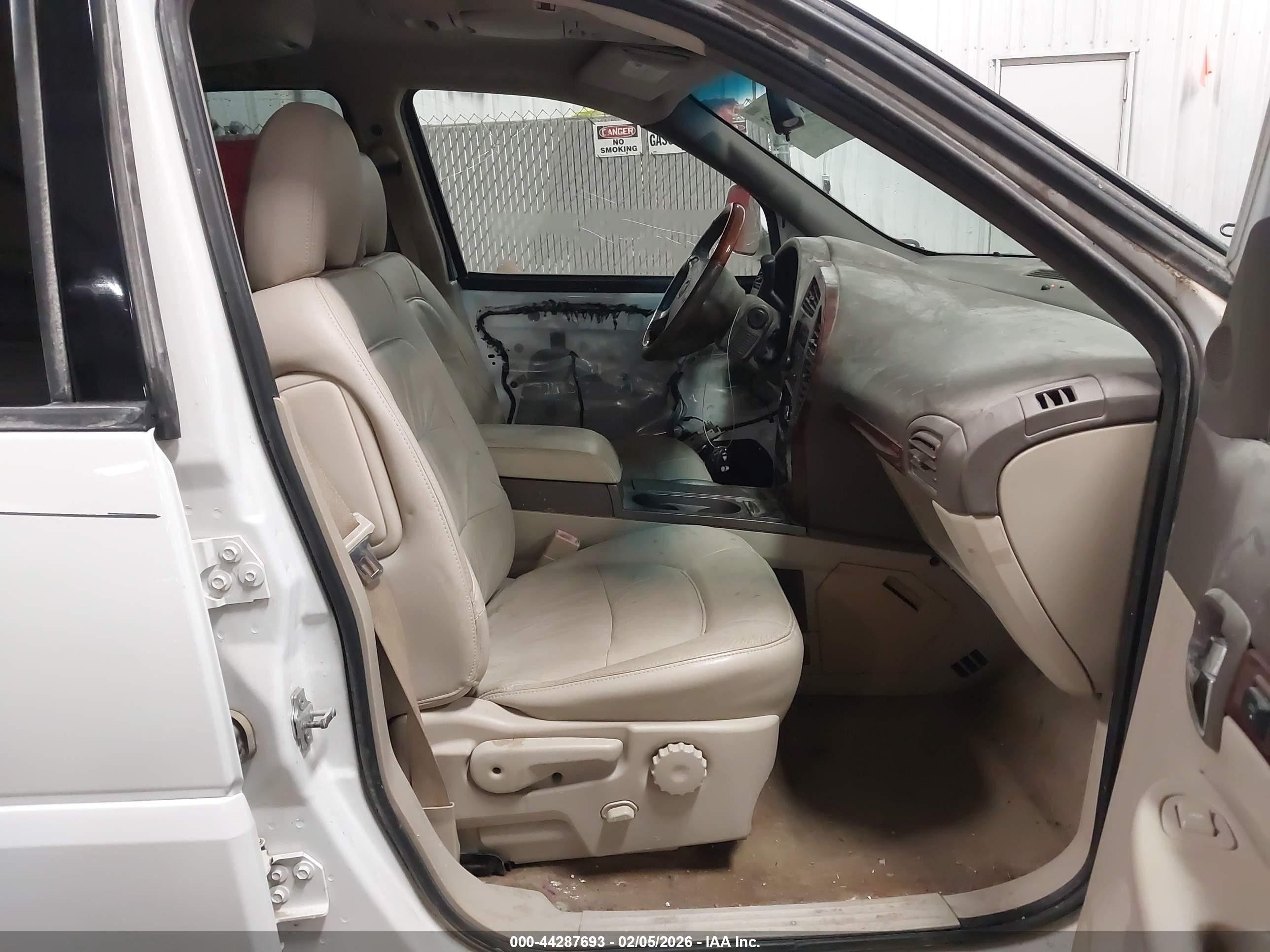 2007 Buick Rendezvous Cxl White vin: 3G5DA03L07S576864