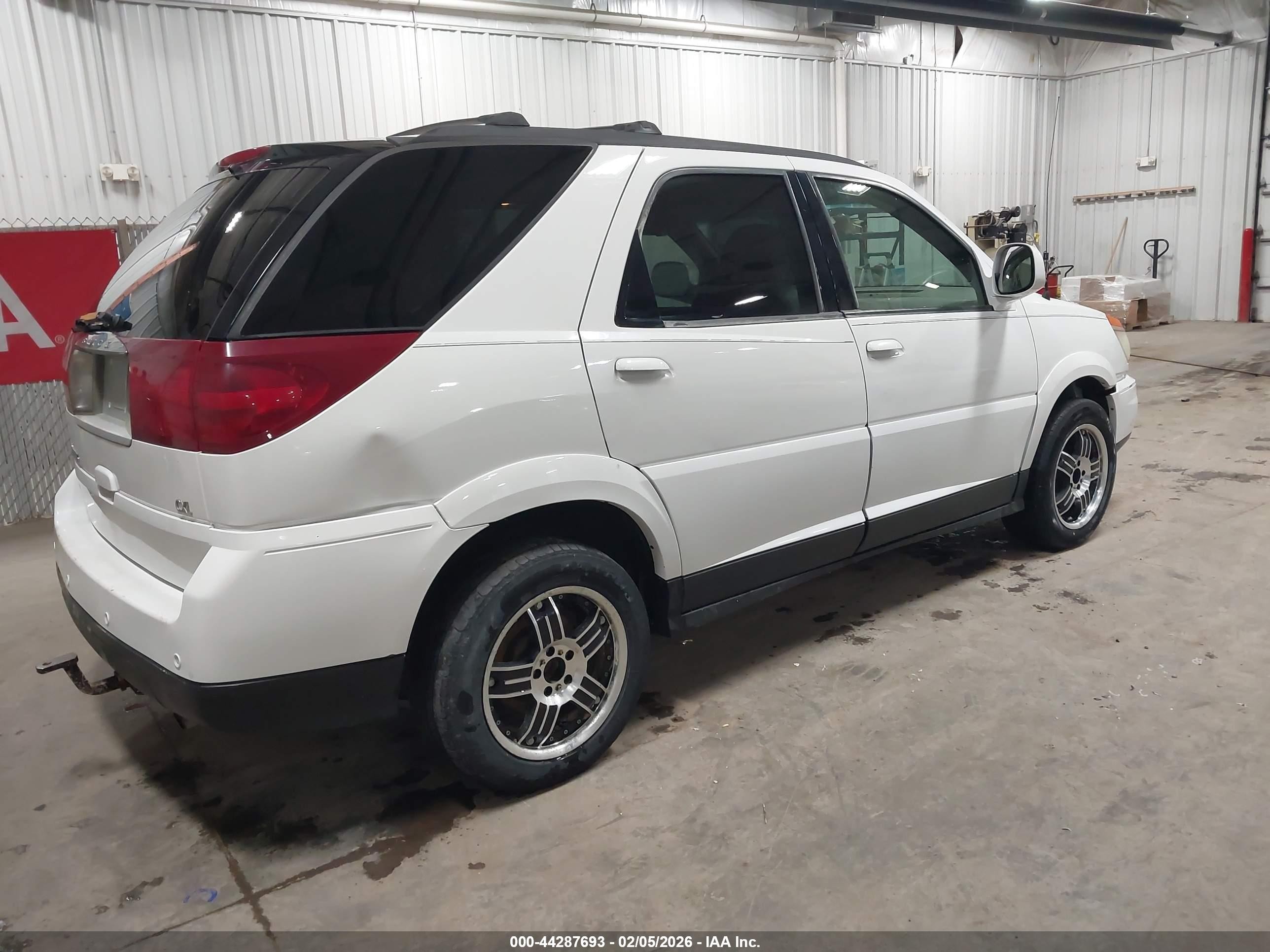 2007 Buick Rendezvous Cxl White vin: 3G5DA03L07S576864