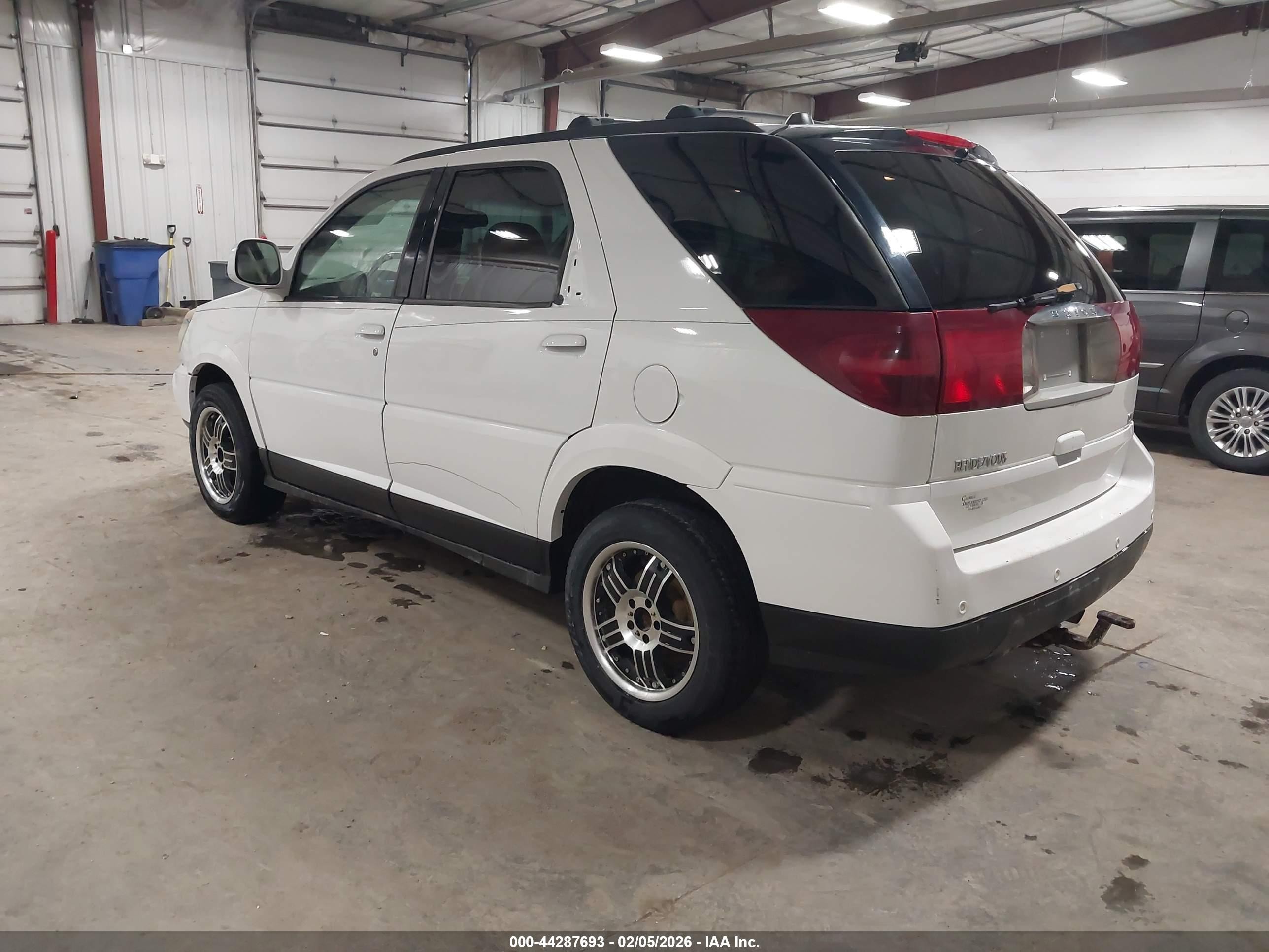 2007 Buick Rendezvous Cxl White vin: 3G5DA03L07S576864