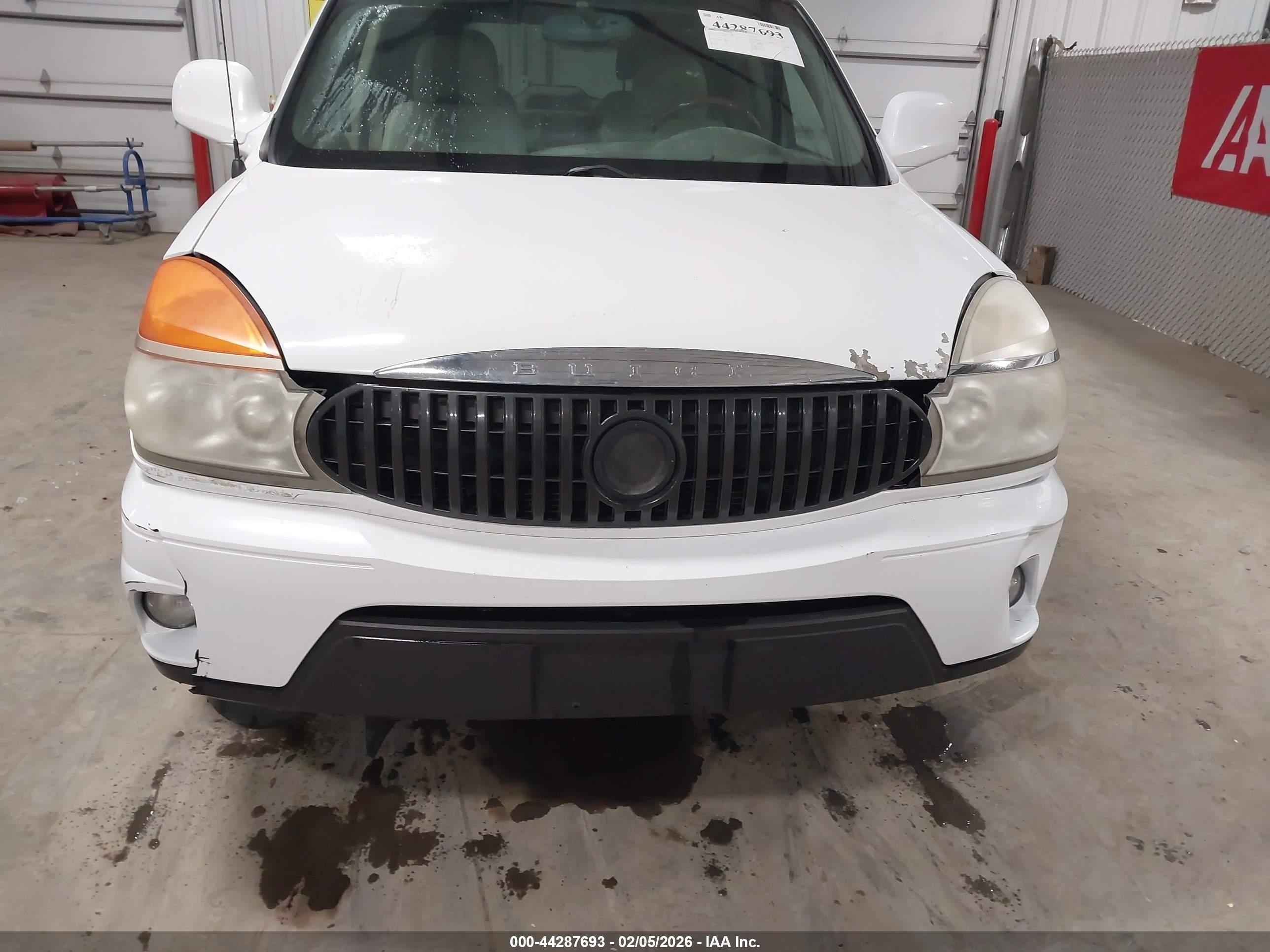 2007 Buick Rendezvous Cxl White vin: 3G5DA03L07S576864