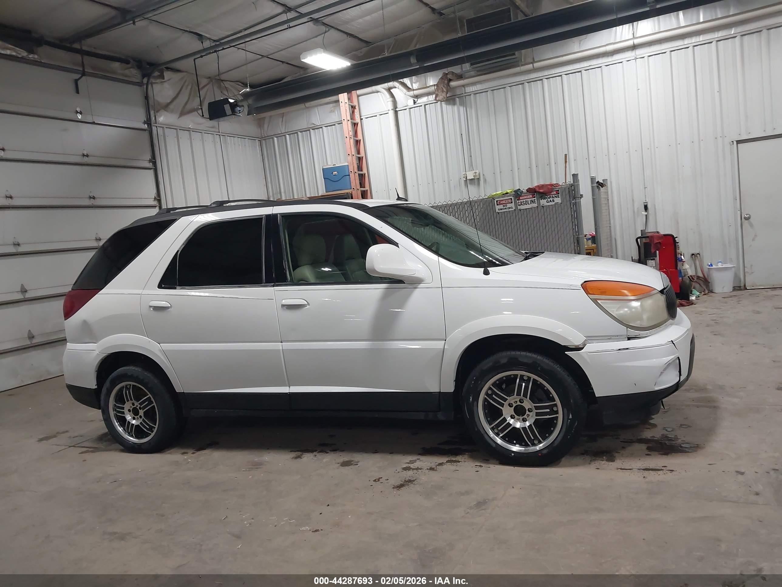 2007 Buick Rendezvous Cxl White vin: 3G5DA03L07S576864