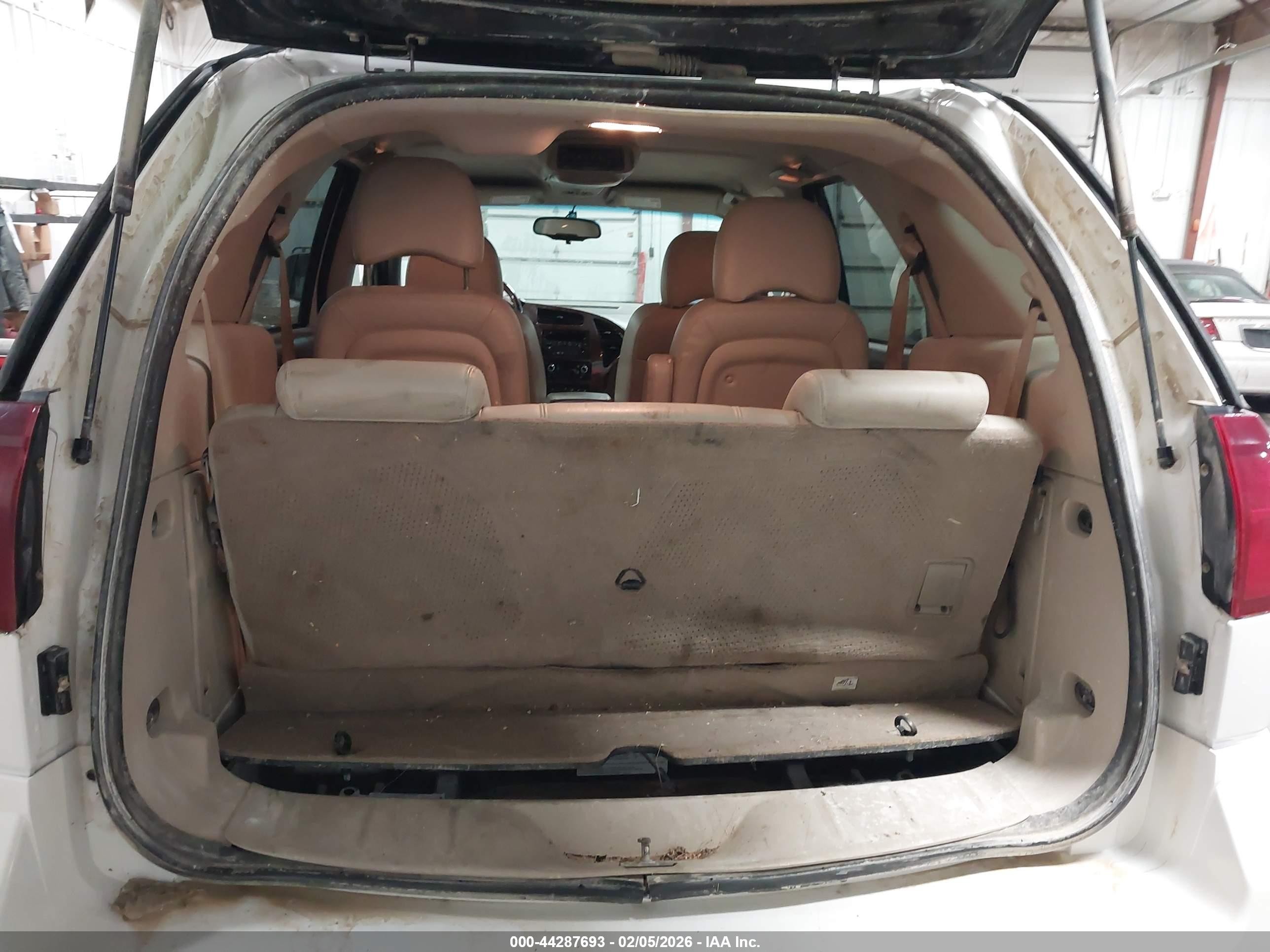 2007 Buick Rendezvous Cxl White vin: 3G5DA03L07S576864