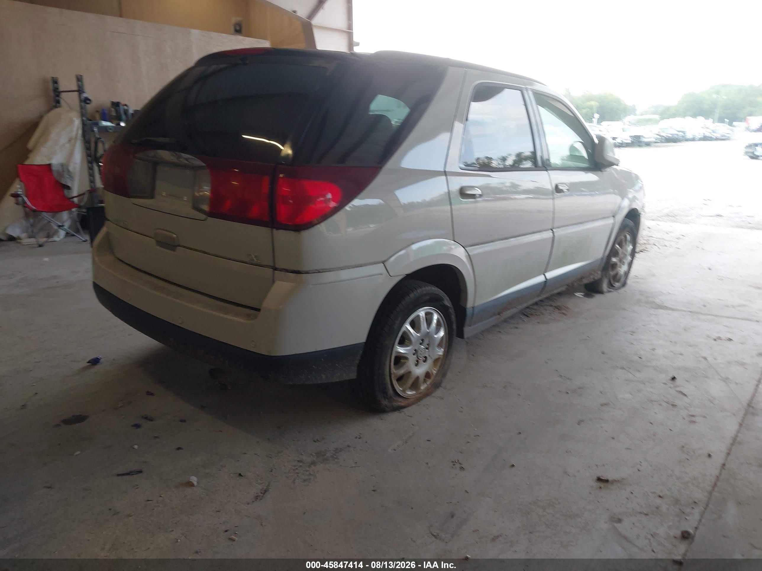 2006 Buick Rendezvous Cx White vin: 3G5DA03L16S516557