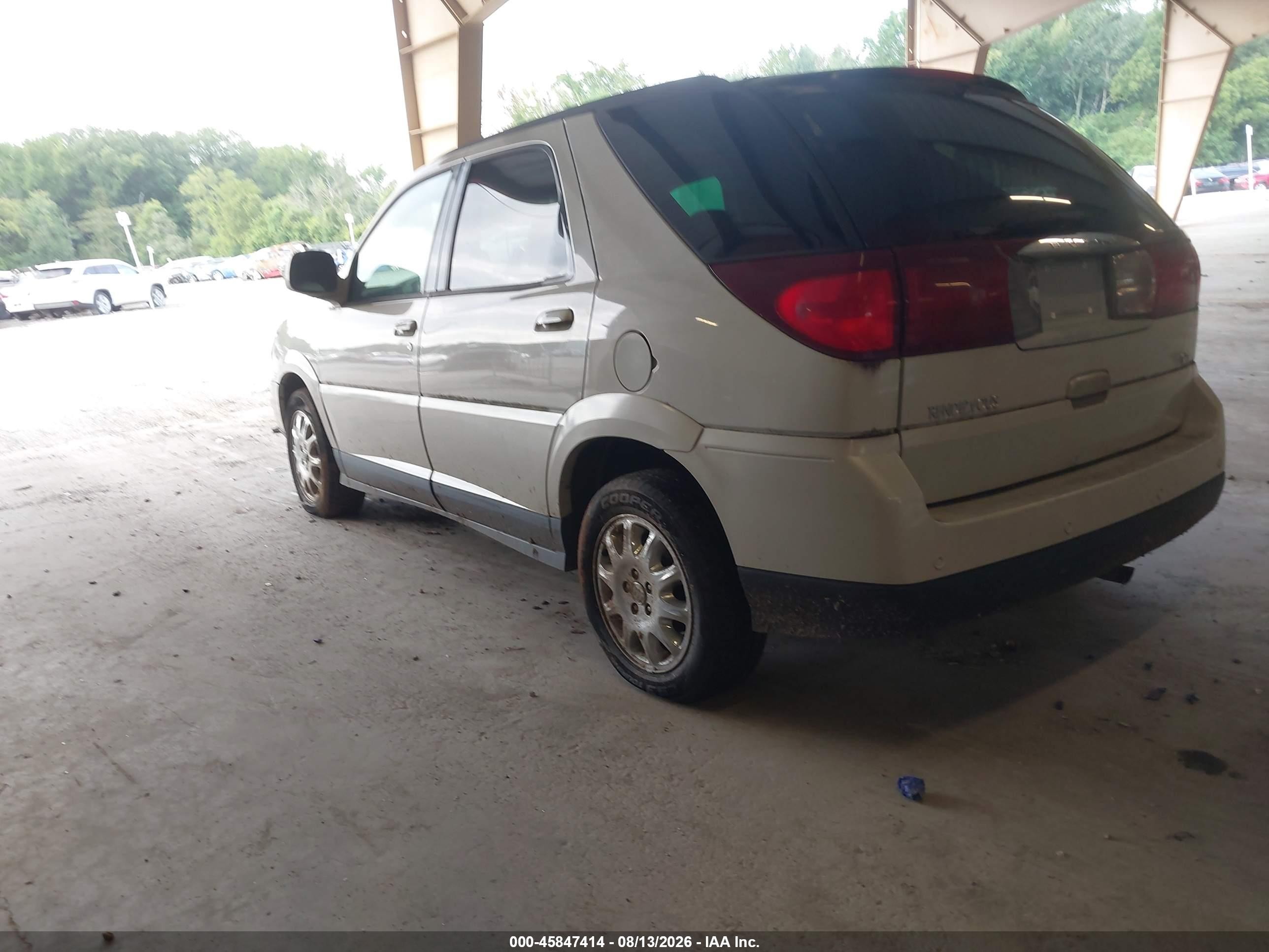 2006 Buick Rendezvous Cx White vin: 3G5DA03L16S516557