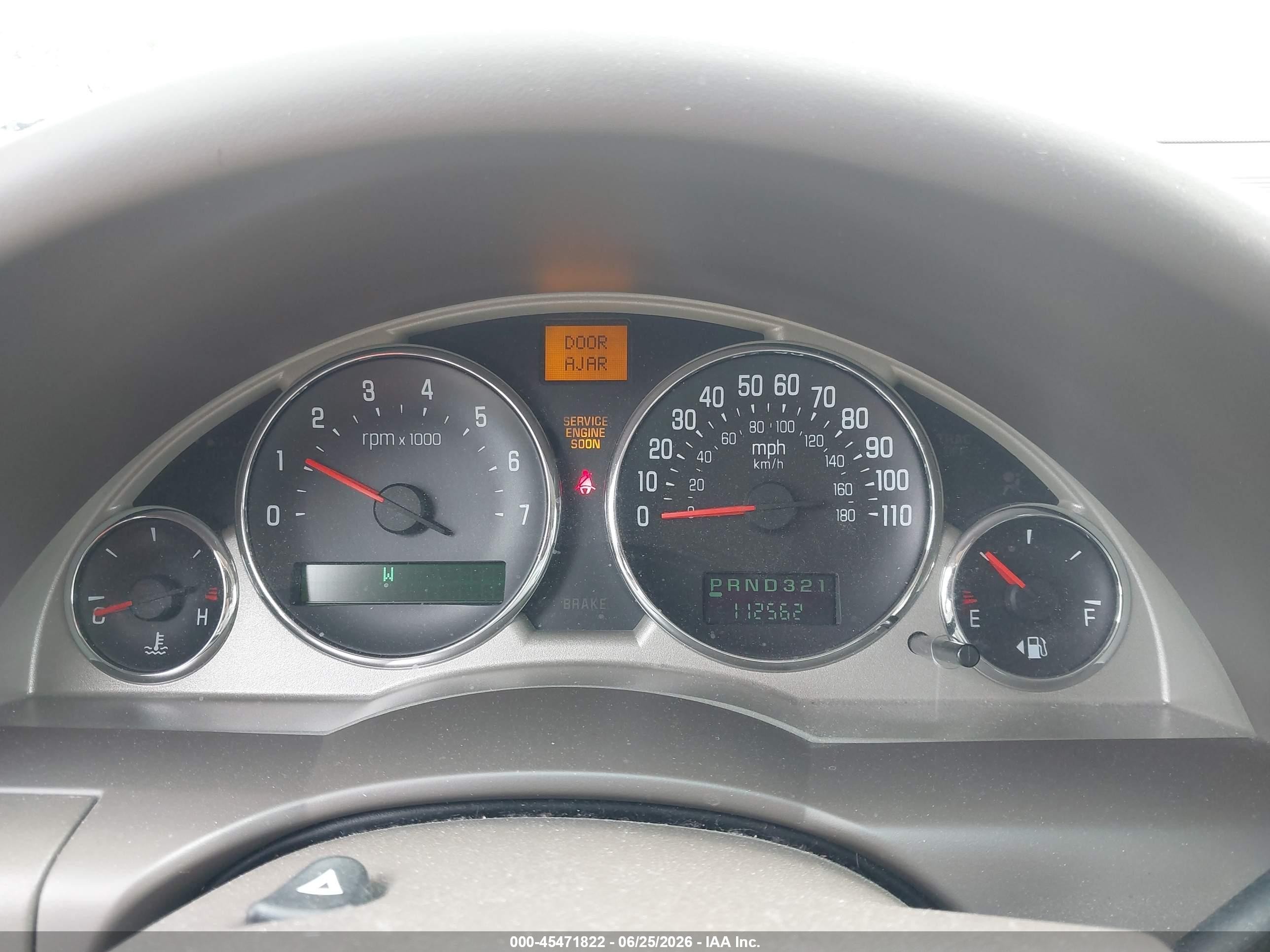 2006 Buick Rendezvous Cx Beige vin: 3G5DA03L16S543452