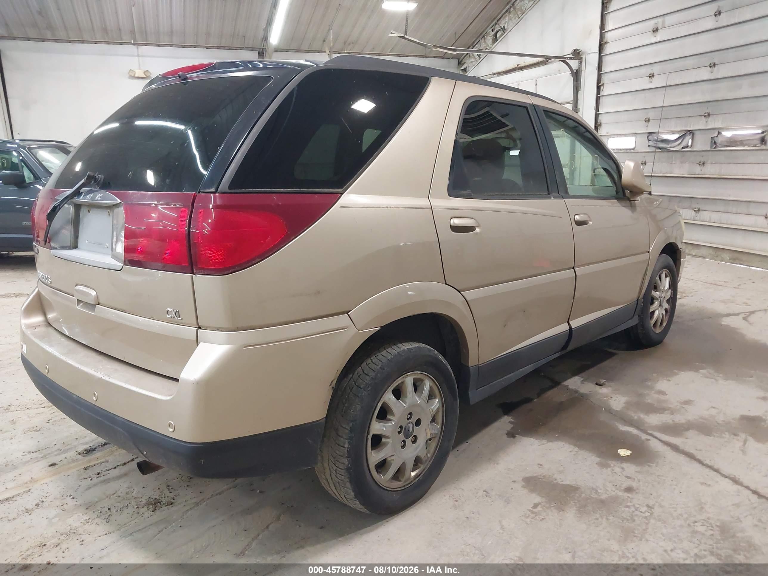 2006 Buick Rendezvous Cx Gold vin: 3G5DA03L16S601155