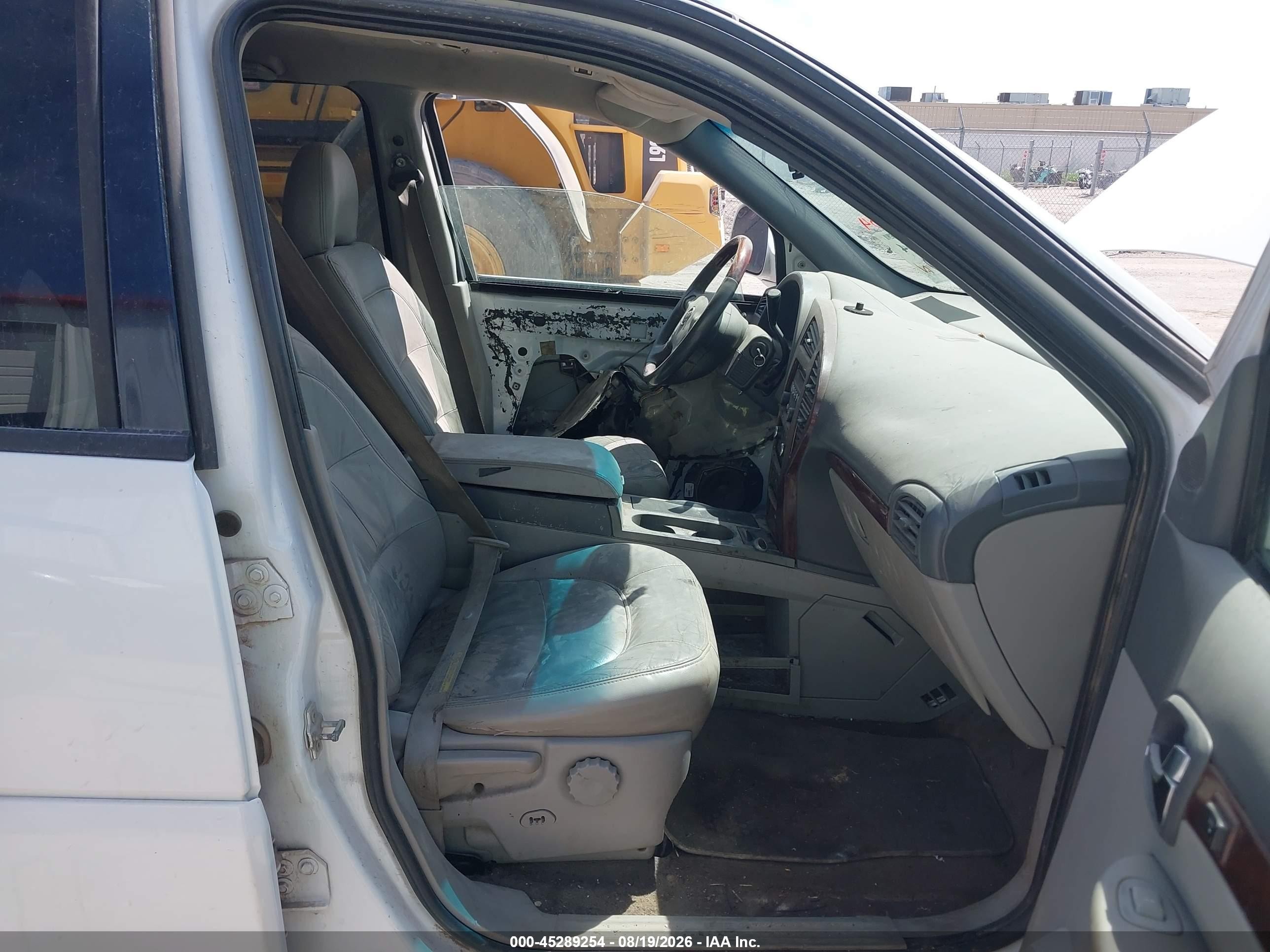 2007 Buick Rendezvous Cxl White vin: 3G5DA03L17S510503