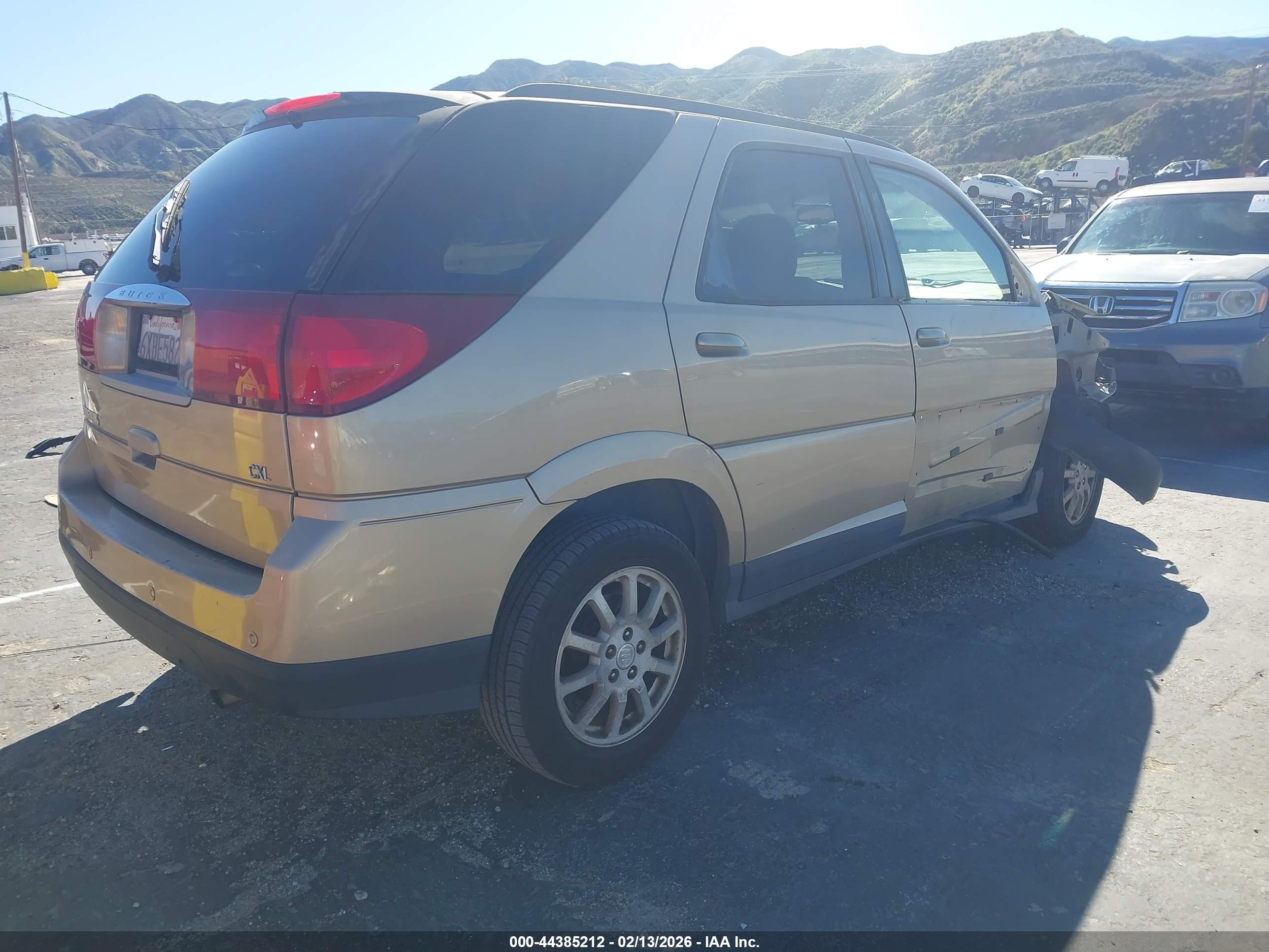 2006 Buick Rendezvous Cx Gold vin: 3G5DA03L26S529981