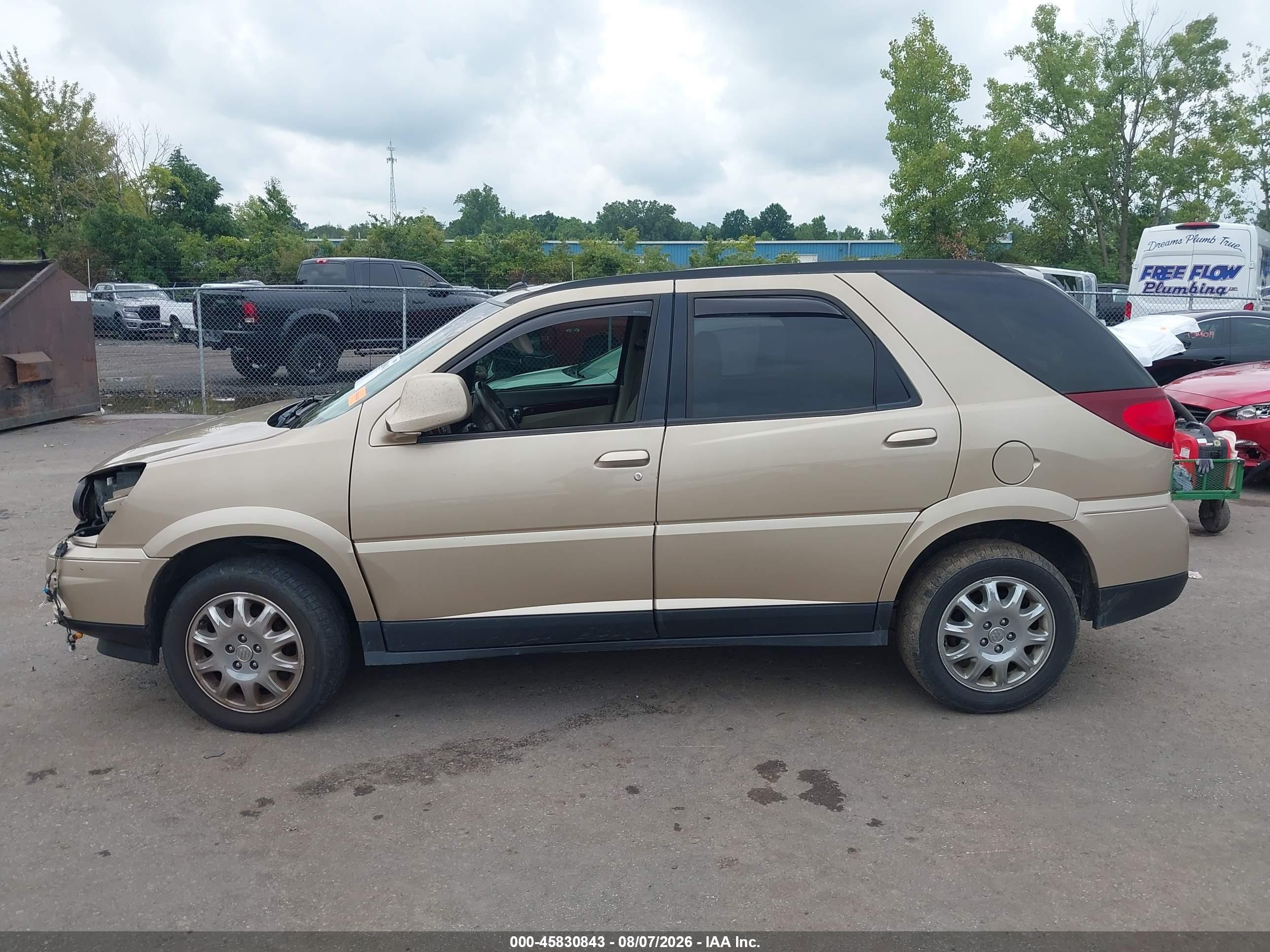 2006 Buick Rendezvous Cx Gold vin: 3G5DA03L26S605148