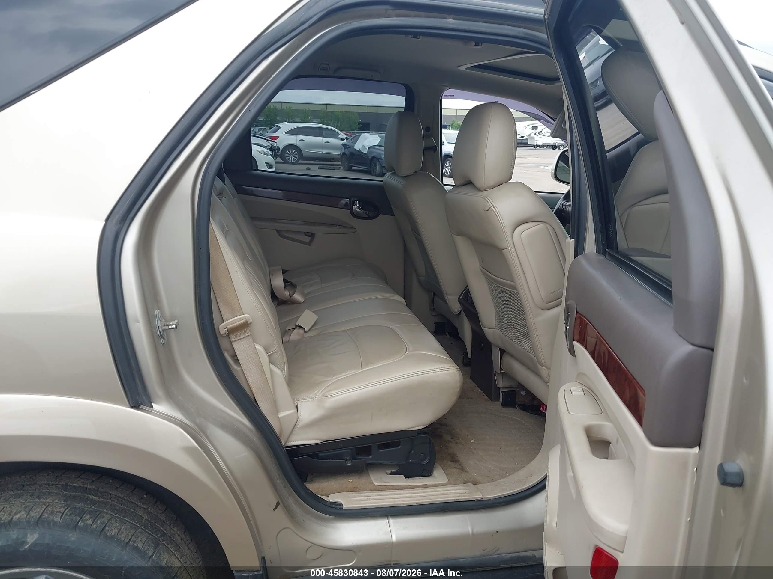 2006 Buick Rendezvous Cx Gold vin: 3G5DA03L26S605148