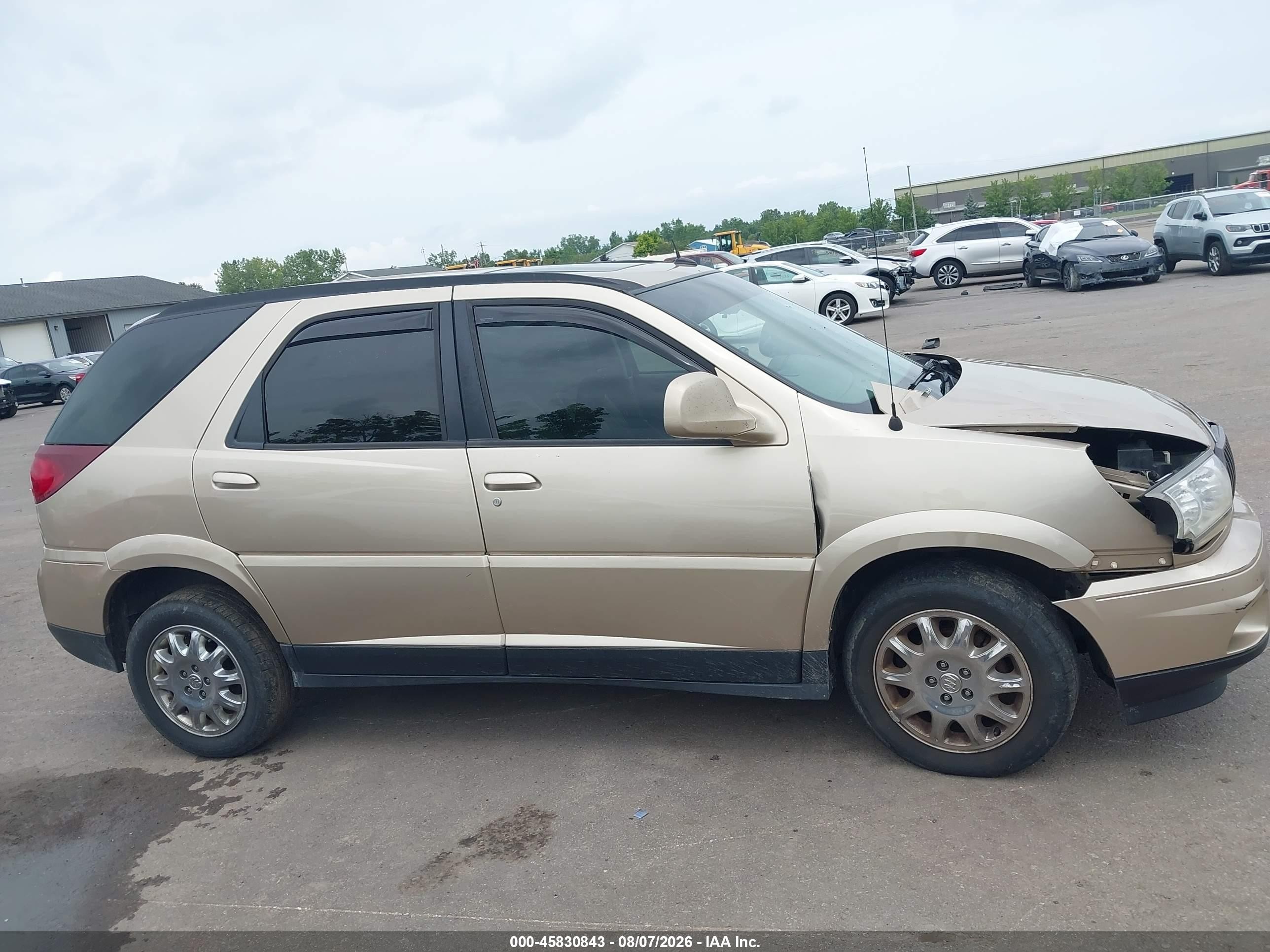 2006 Buick Rendezvous Cx Gold vin: 3G5DA03L26S605148