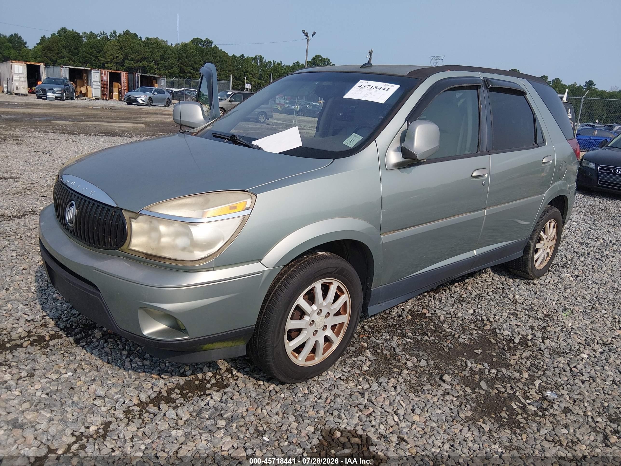 2006 Buick Rendezvous Cx Зеленый vin: 3G5DA03L36S500697