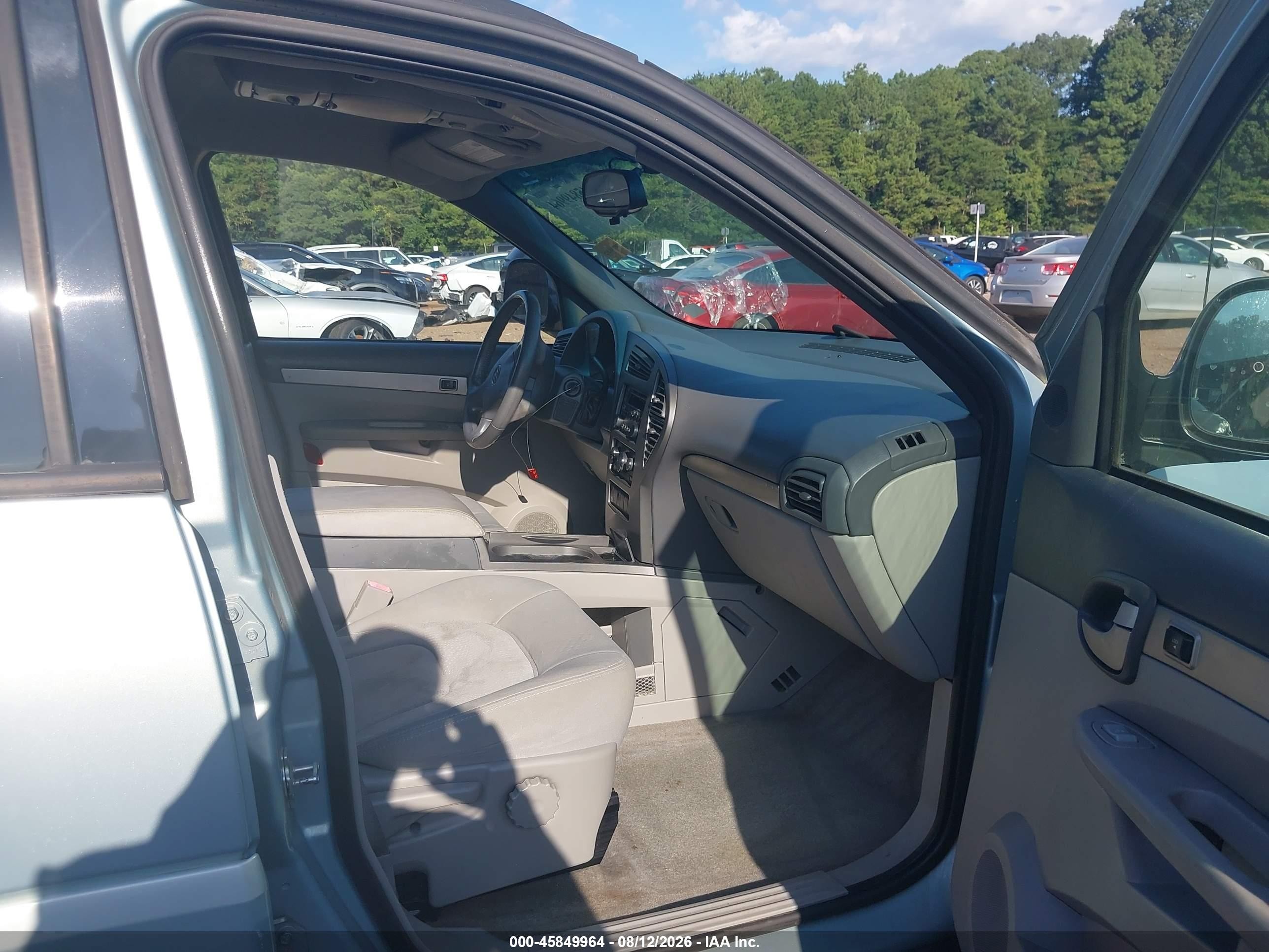 2006 Buick Rendezvous Cx Light Blue vin: 3G5DA03L36S555618