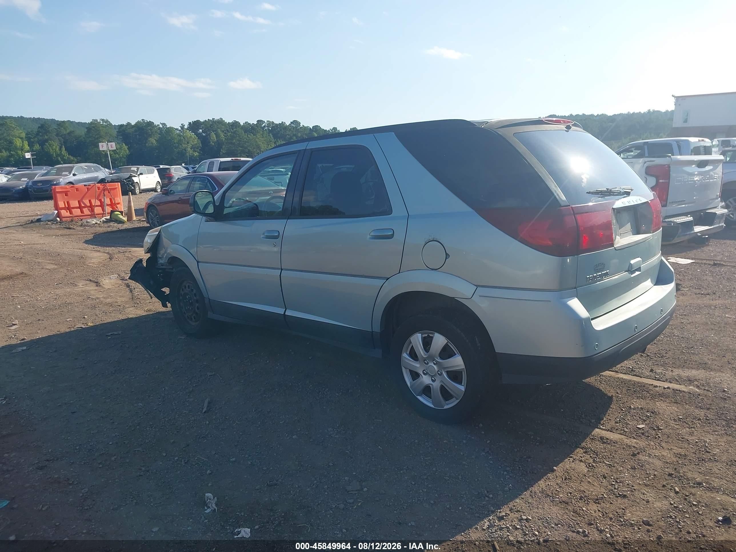 2006 Buick Rendezvous Cx Light Blue vin: 3G5DA03L36S555618