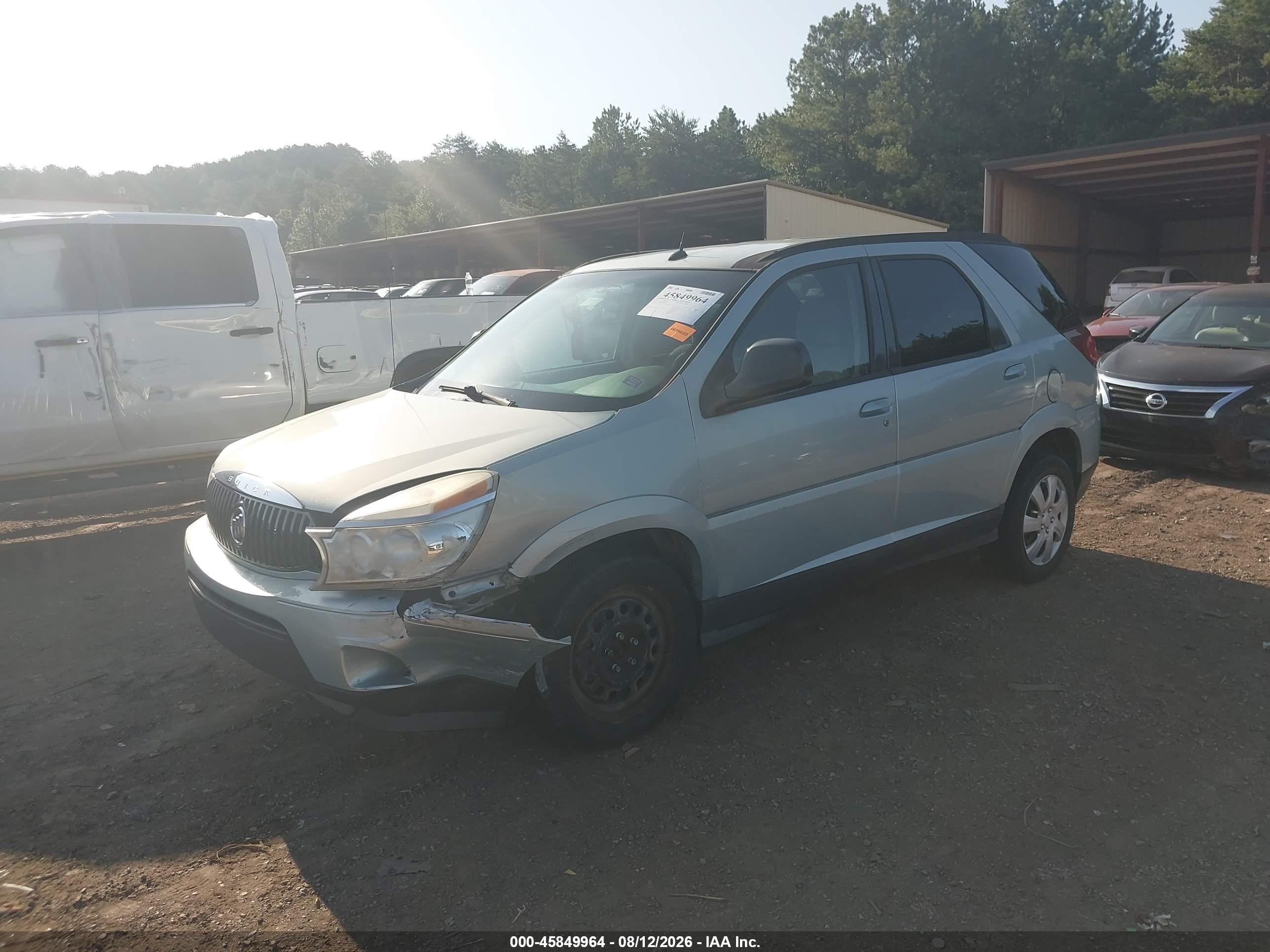 2006 Buick Rendezvous Cx Light Blue vin: 3G5DA03L36S555618
