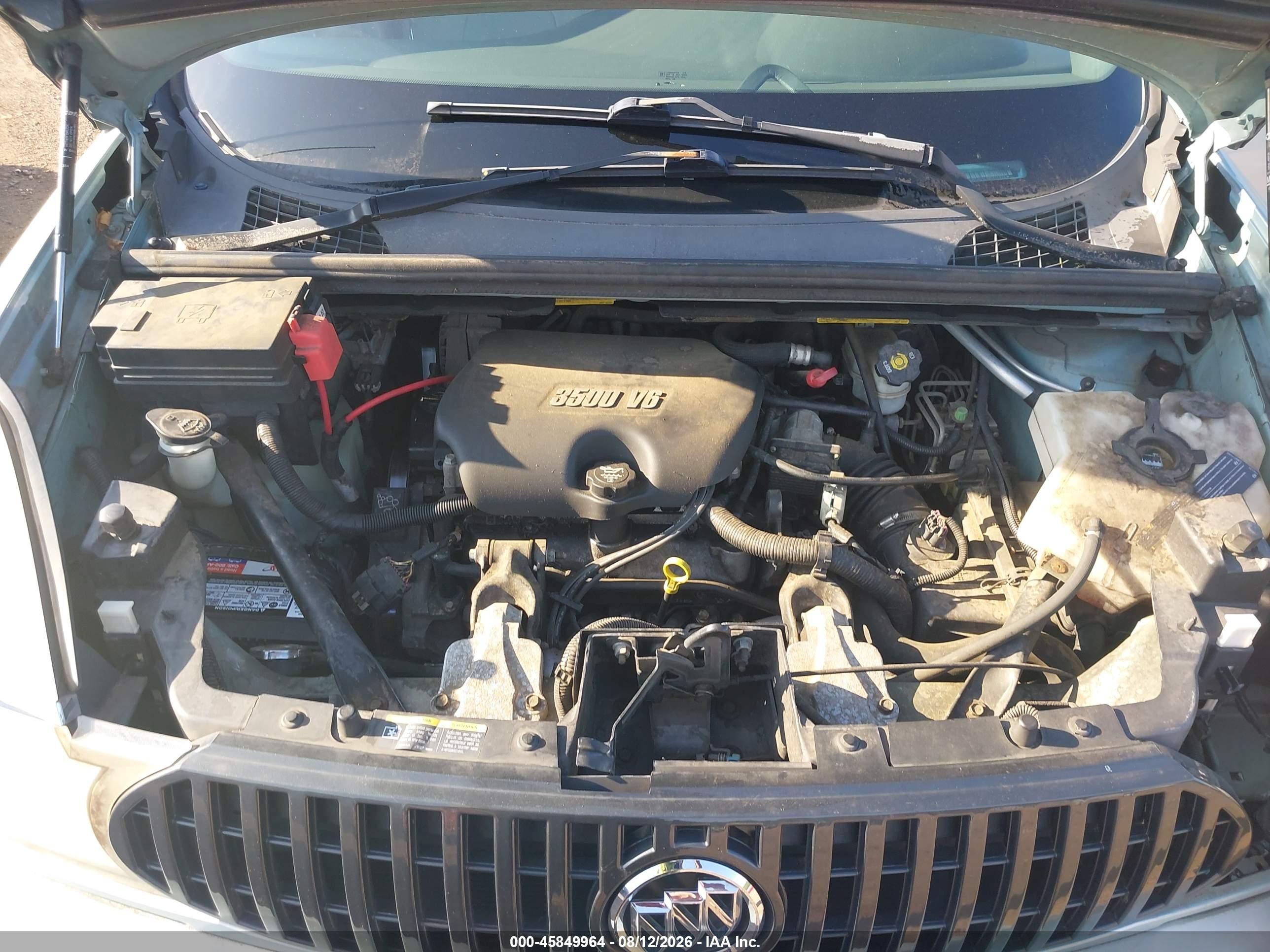 2006 Buick Rendezvous Cx Light Blue vin: 3G5DA03L36S555618
