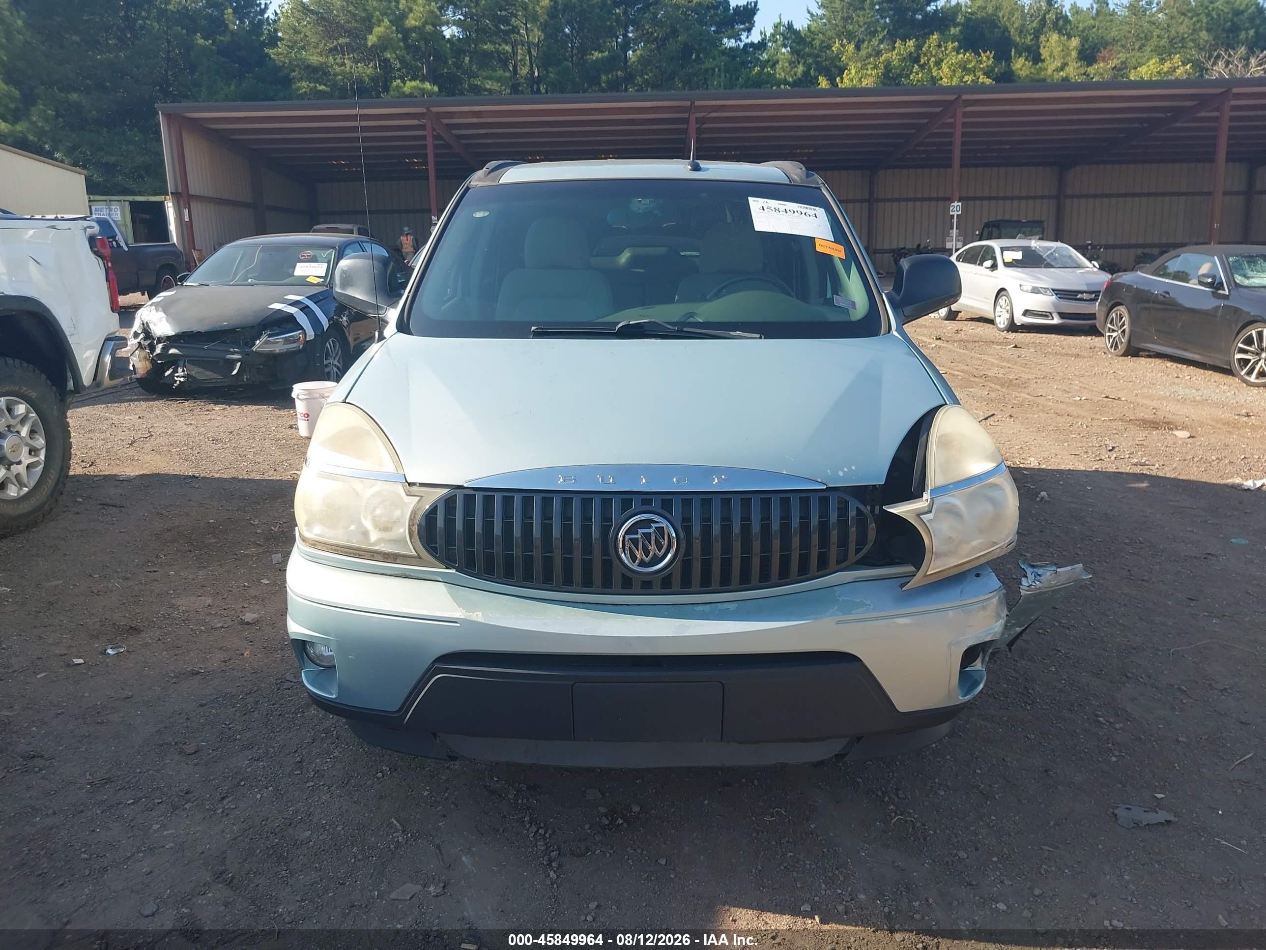 2006 Buick Rendezvous Cx Light Blue vin: 3G5DA03L36S555618
