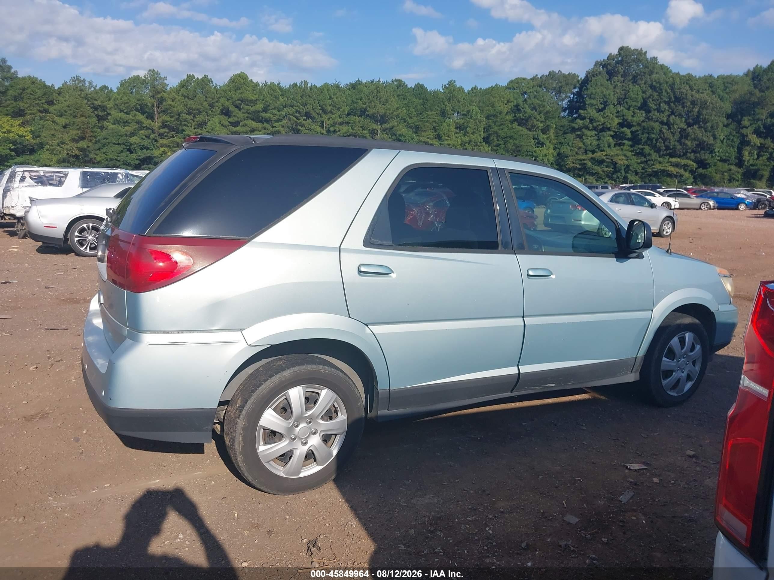 2006 Buick Rendezvous Cx Light Blue vin: 3G5DA03L36S555618