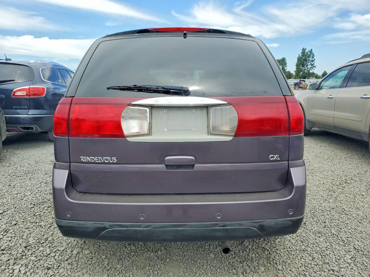 2007 Buick Rendezvous Cx Purple vin: 3G5DA03L37S521390