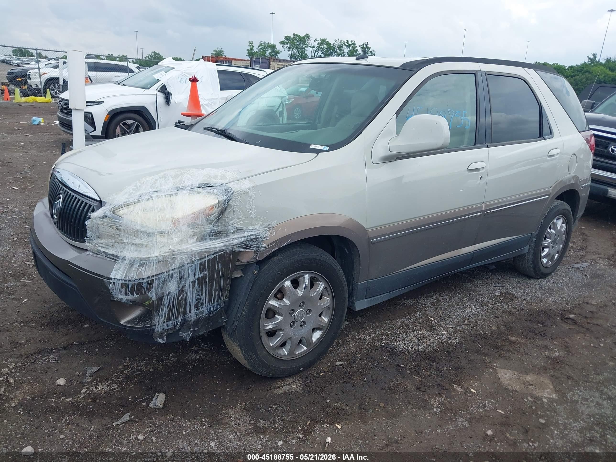 2007 Buick Rendezvous Cxl Beige vin: 3G5DA03L37S529330