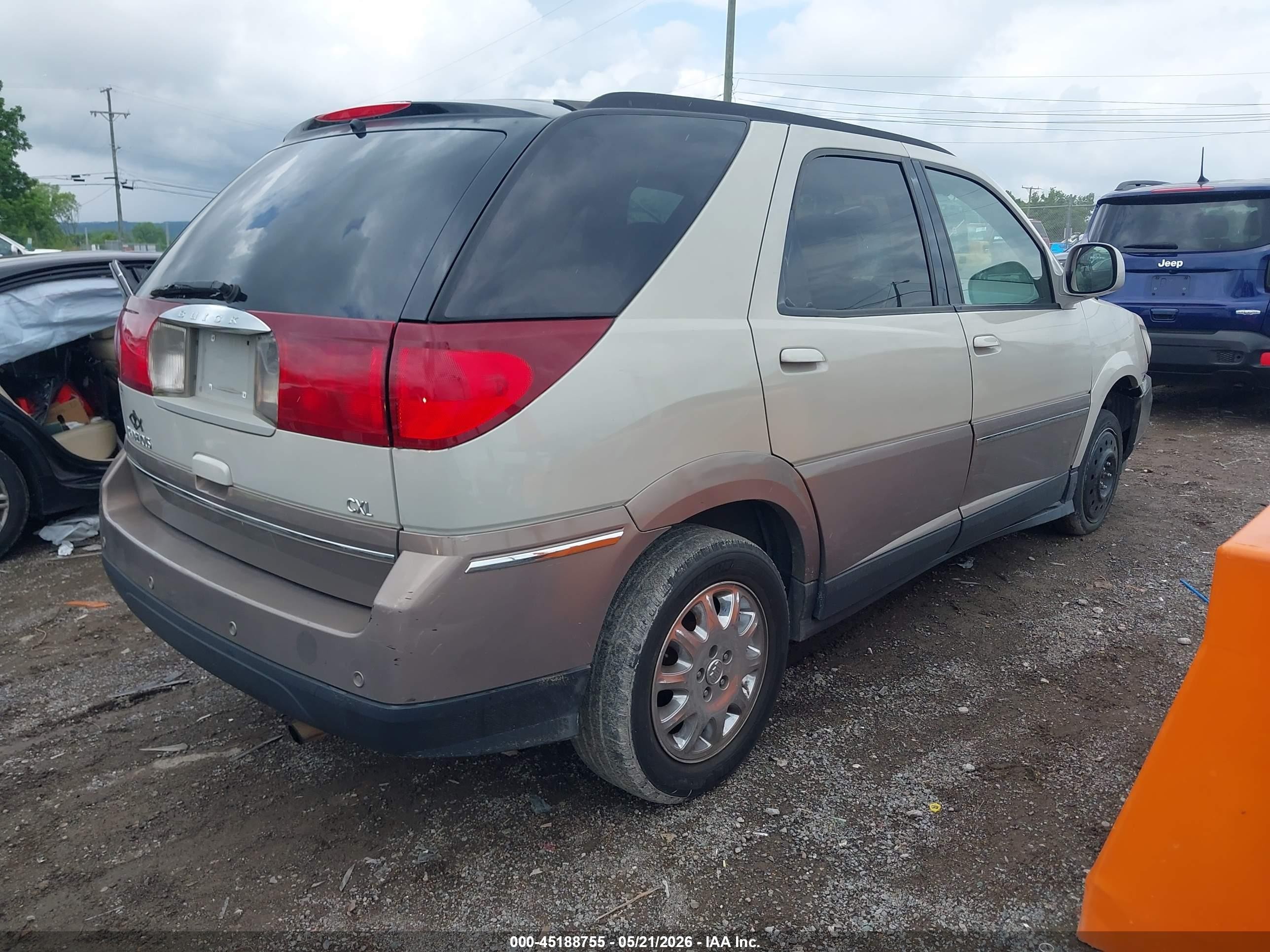 2007 Buick Rendezvous Cxl Beige vin: 3G5DA03L37S529330