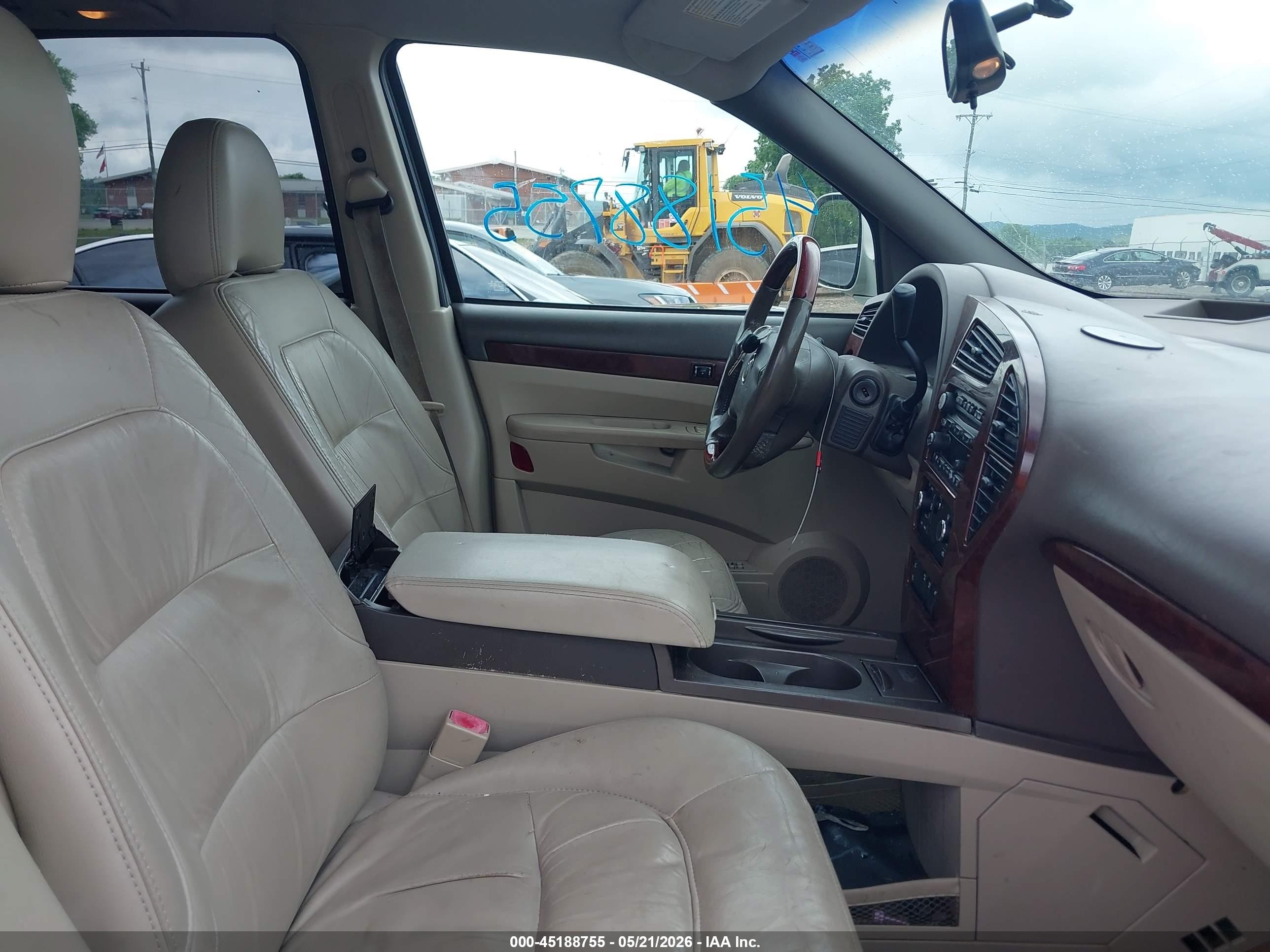 2007 Buick Rendezvous Cxl Beige vin: 3G5DA03L37S529330