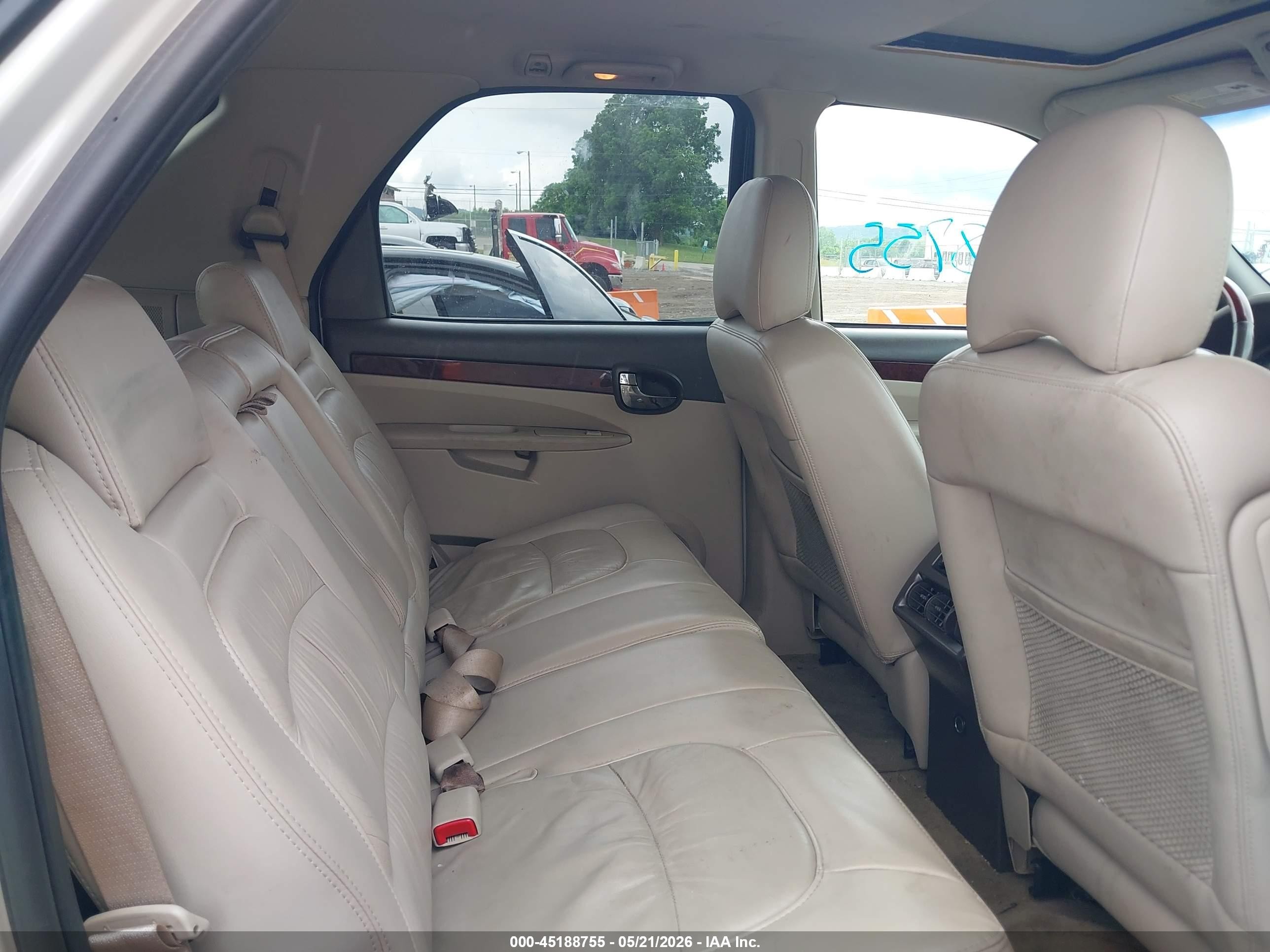 2007 Buick Rendezvous Cxl Beige vin: 3G5DA03L37S529330