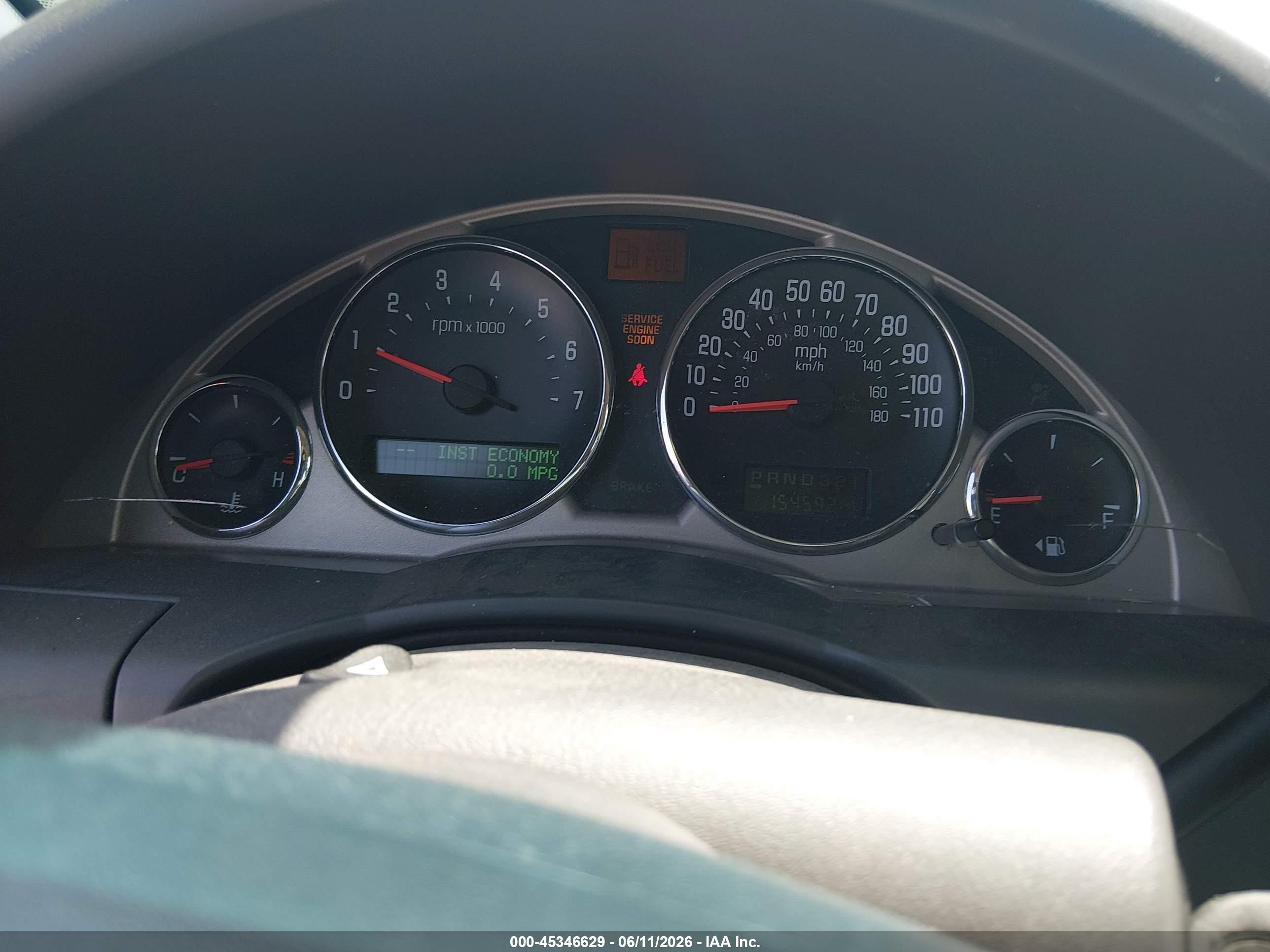 2006 Buick Rendezvous Cx Red vin: 3G5DA03L46S665559