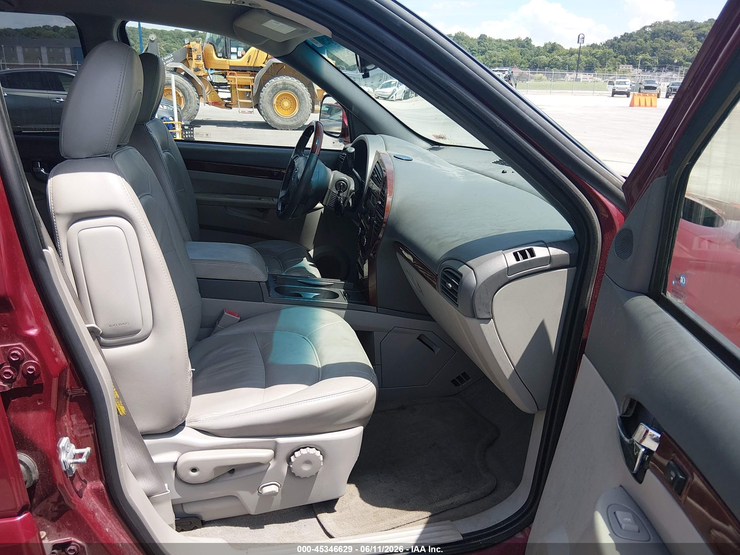 2006 Buick Rendezvous Cx Red vin: 3G5DA03L46S665559