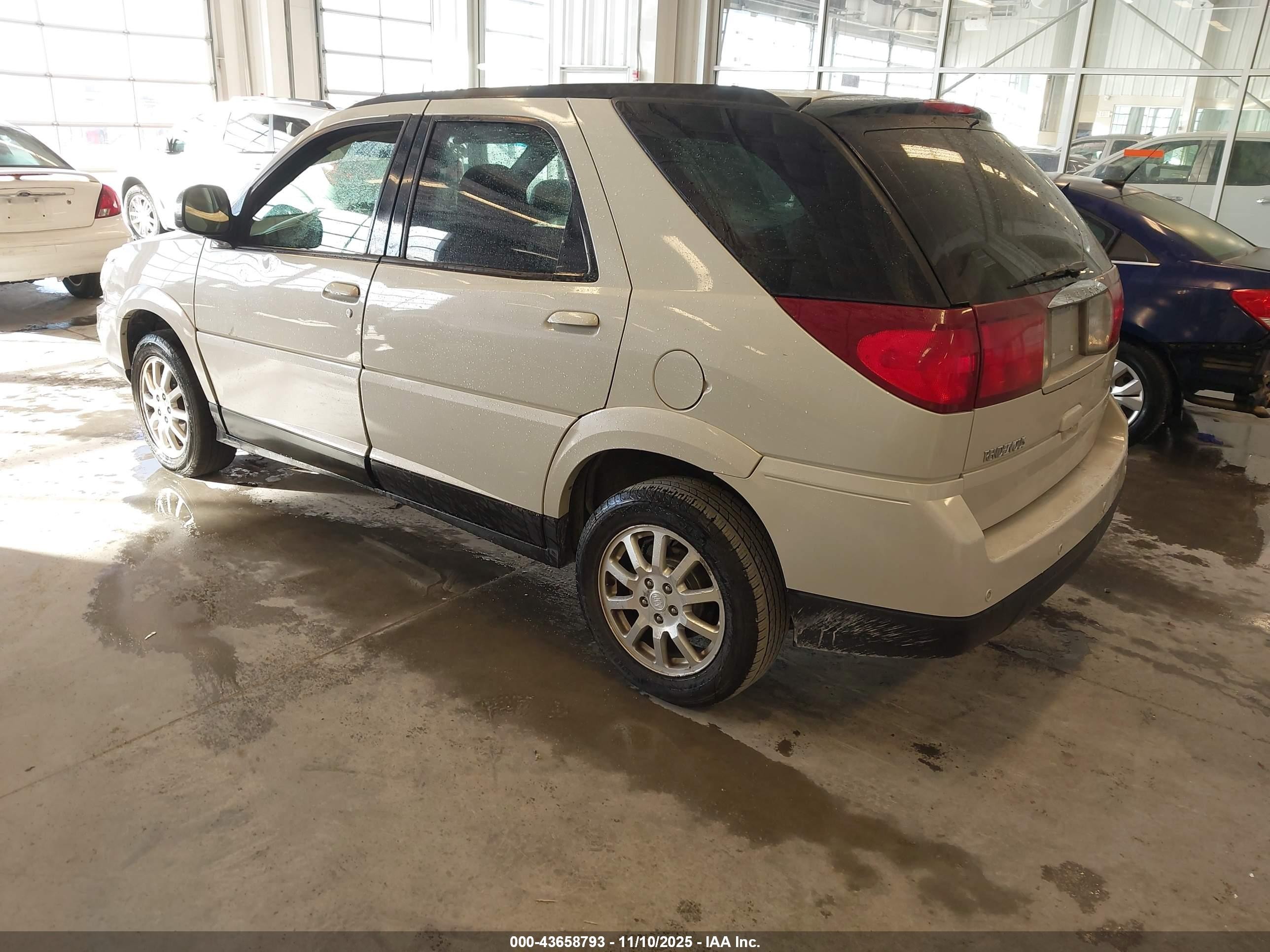 2007 Buick Rendezvous Cx White vin: 3G5DA03L47S525092