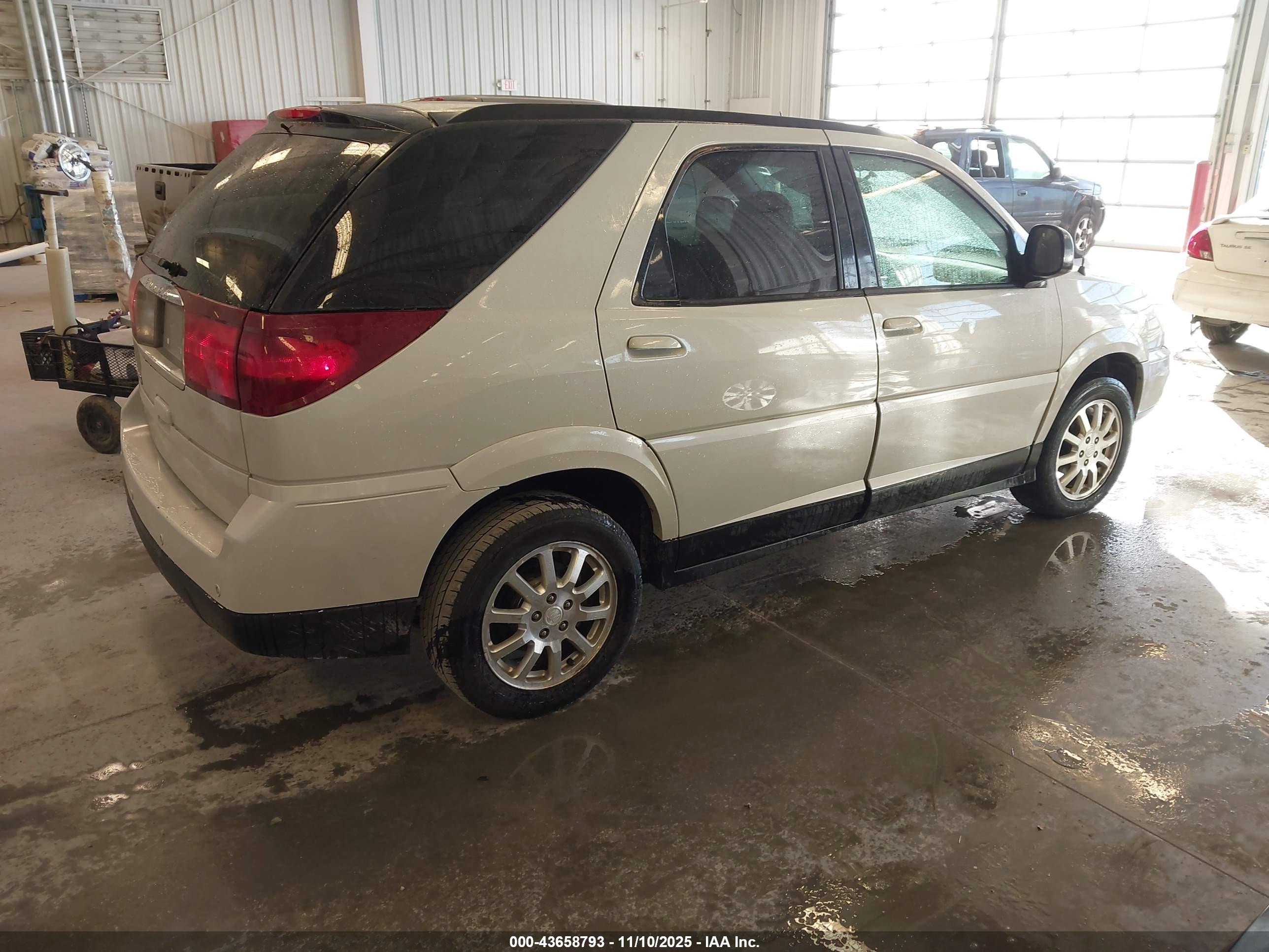 2007 Buick Rendezvous Cx White vin: 3G5DA03L47S525092