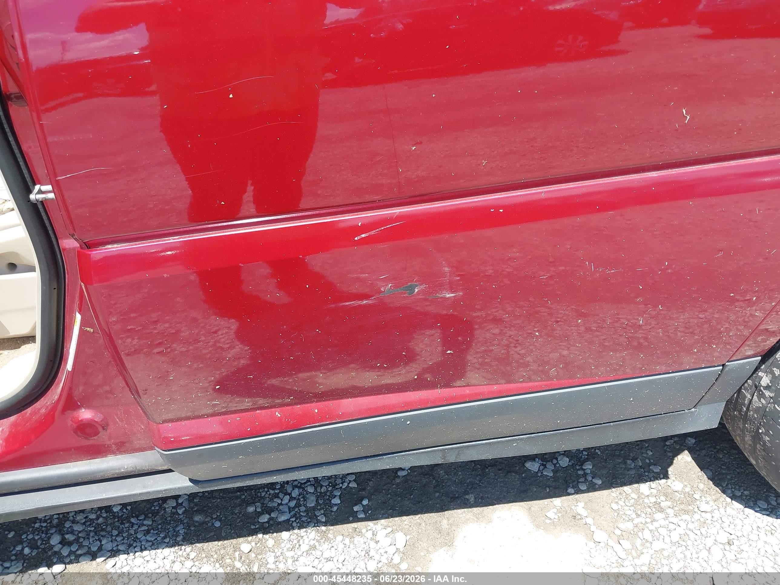 2007 Buick Rendezvous Cxl Red vin: 3G5DA03L47S534472
