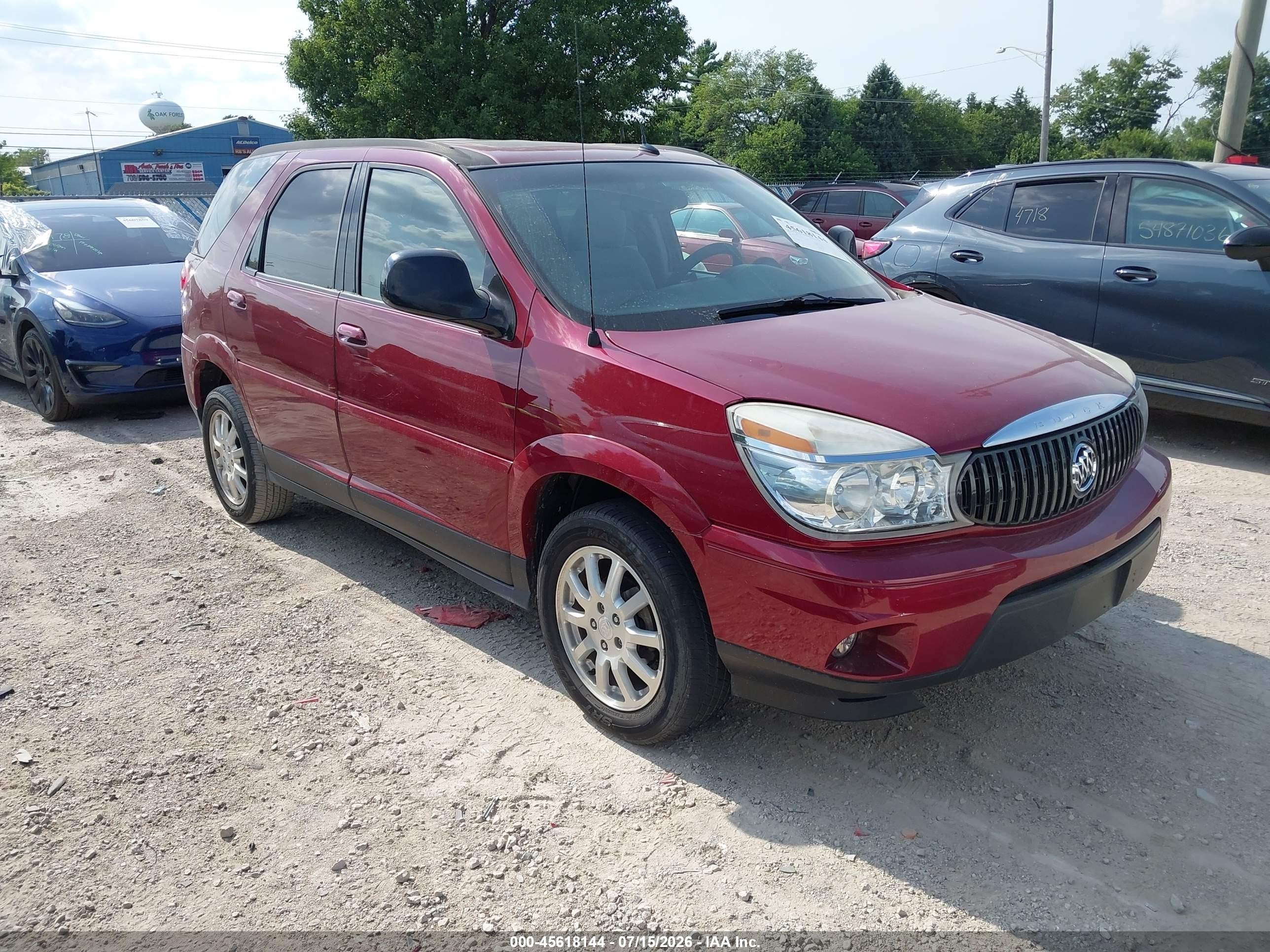 2007 Buick Rendezvous Cx Red vin: 3G5DA03L47S574681