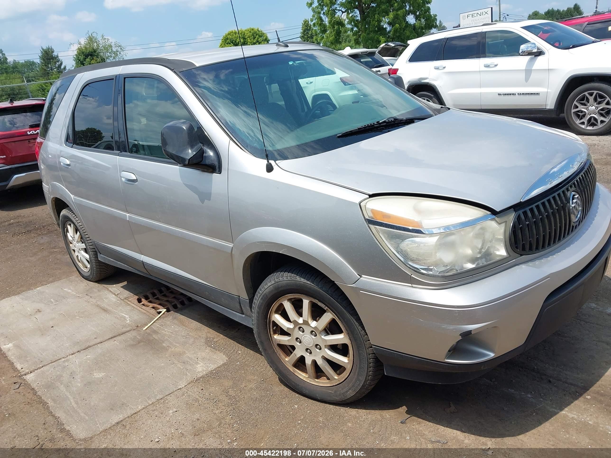 2007 Buick Rendezvous Cx Silver vin: 3G5DA03L47S582165