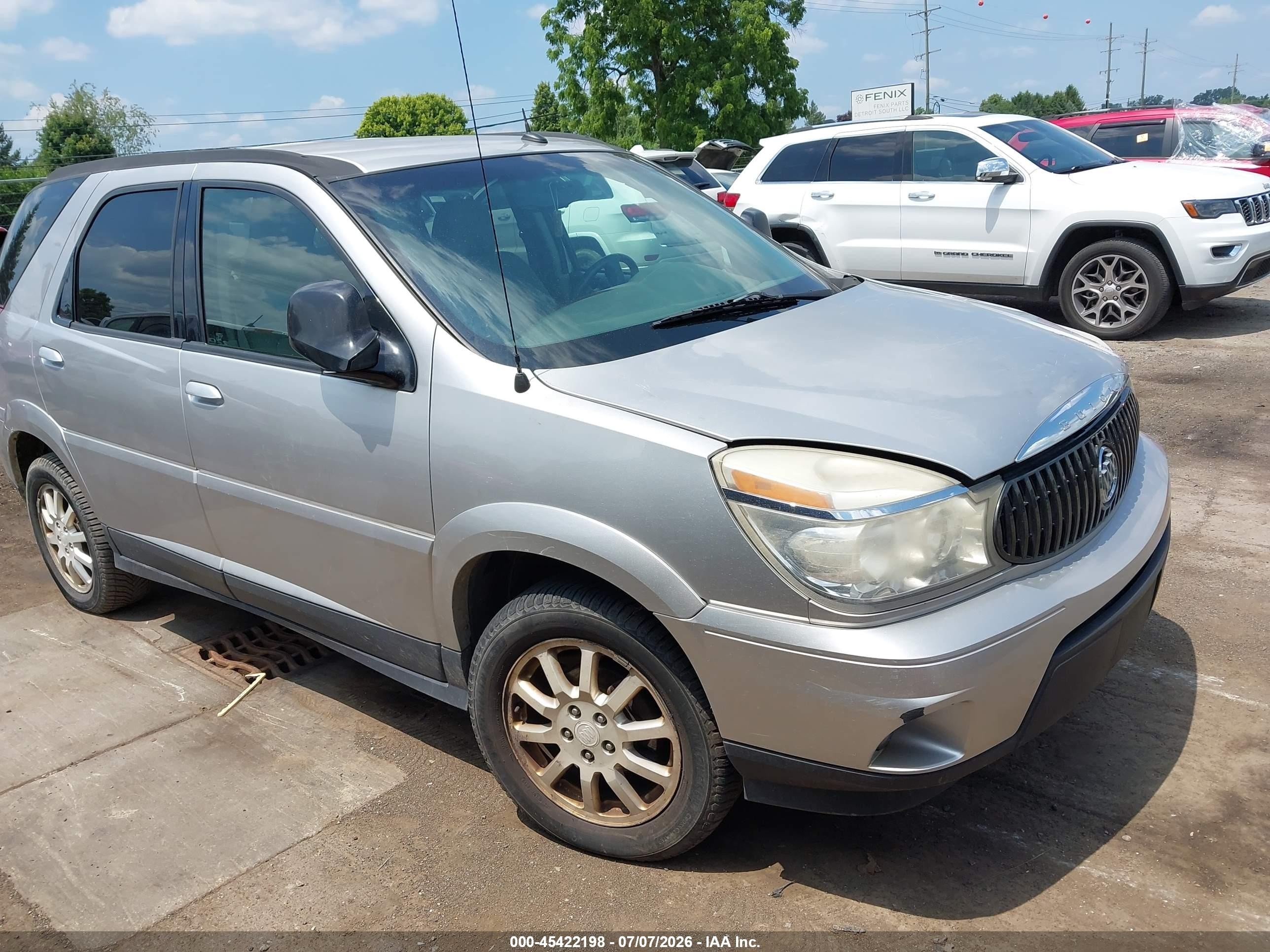 2007 Buick Rendezvous Cx Silver vin: 3G5DA03L47S582165