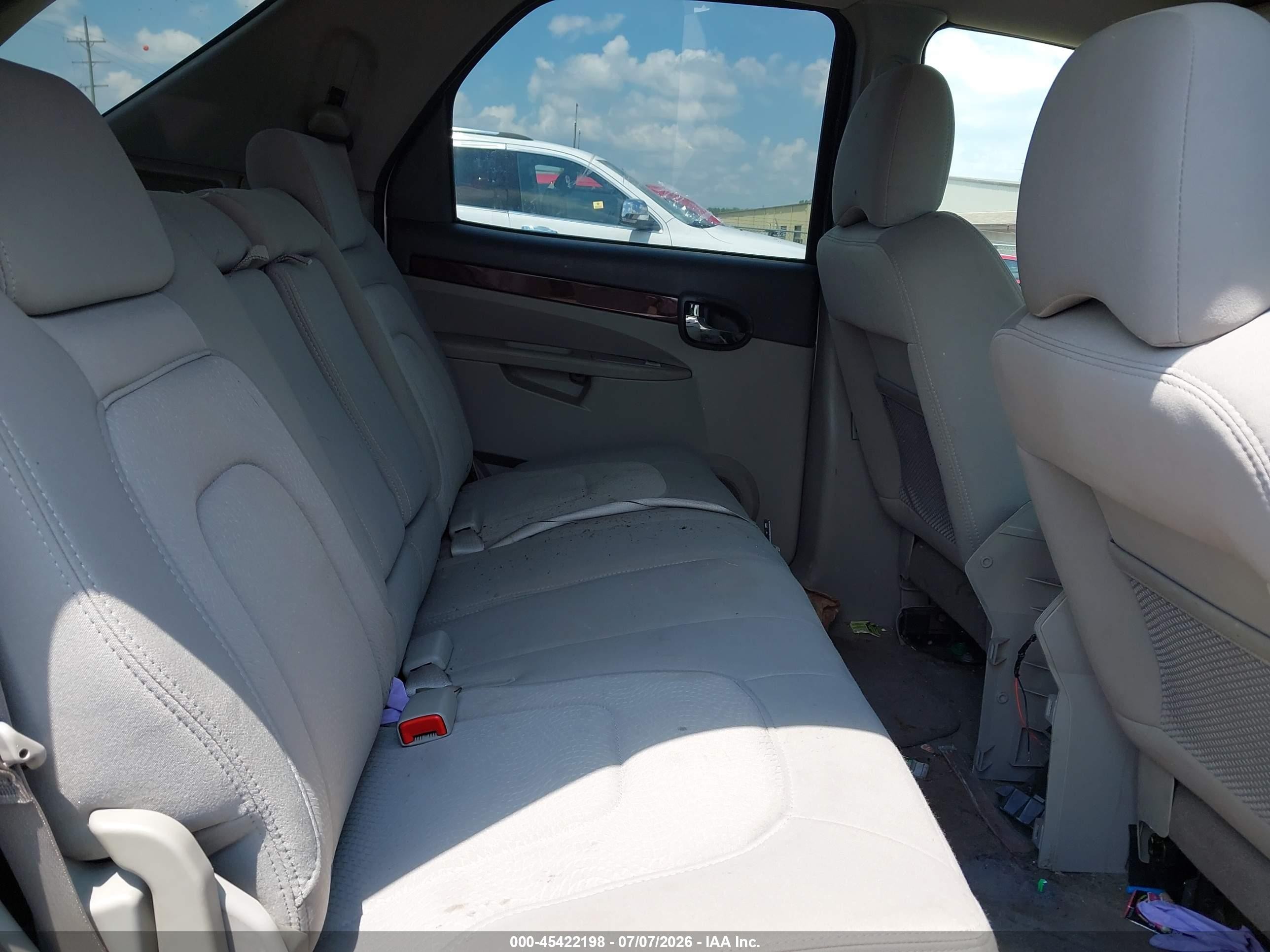 2007 Buick Rendezvous Cx Silver vin: 3G5DA03L47S582165
