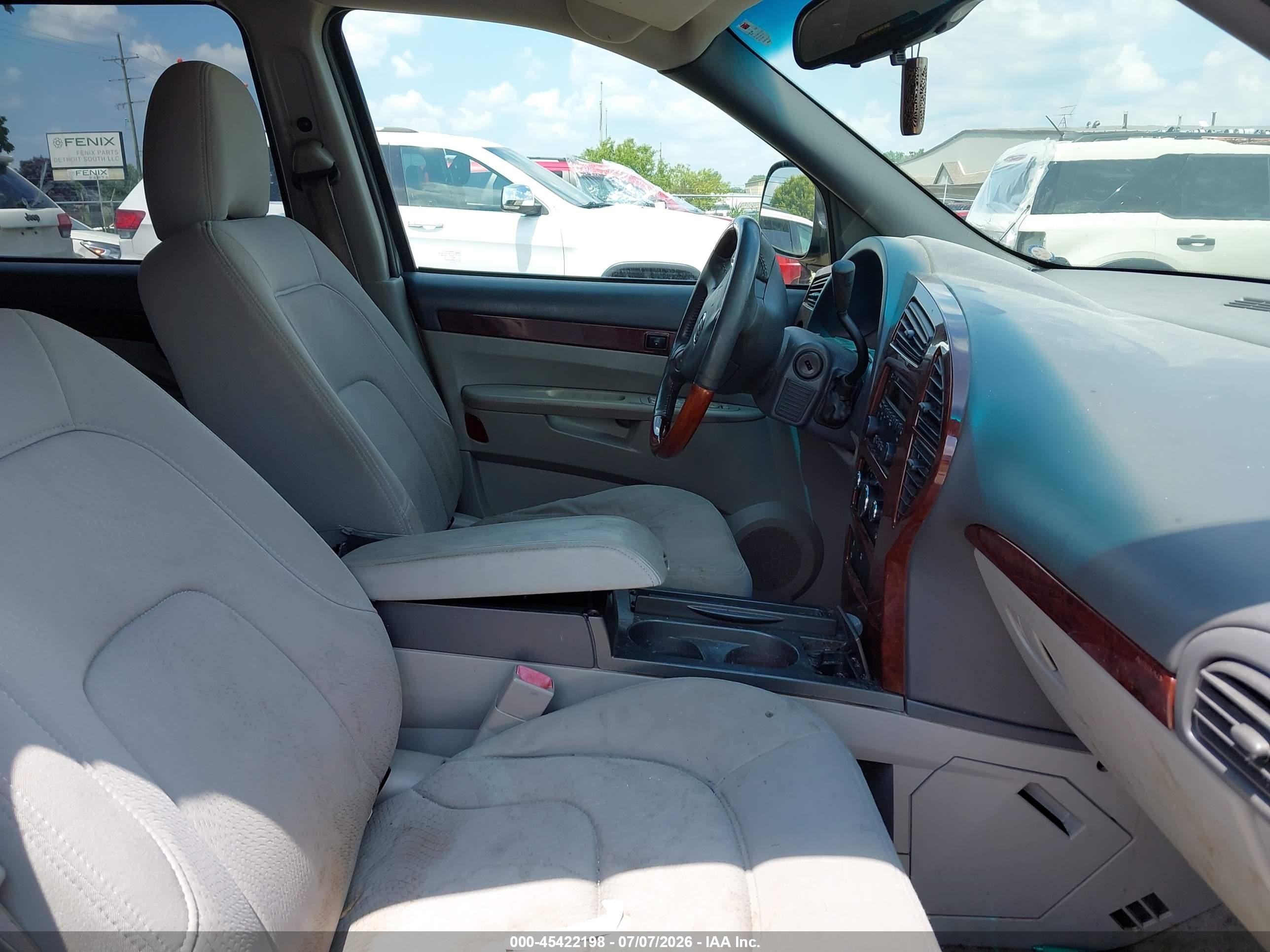 2007 Buick Rendezvous Cx Silver vin: 3G5DA03L47S582165