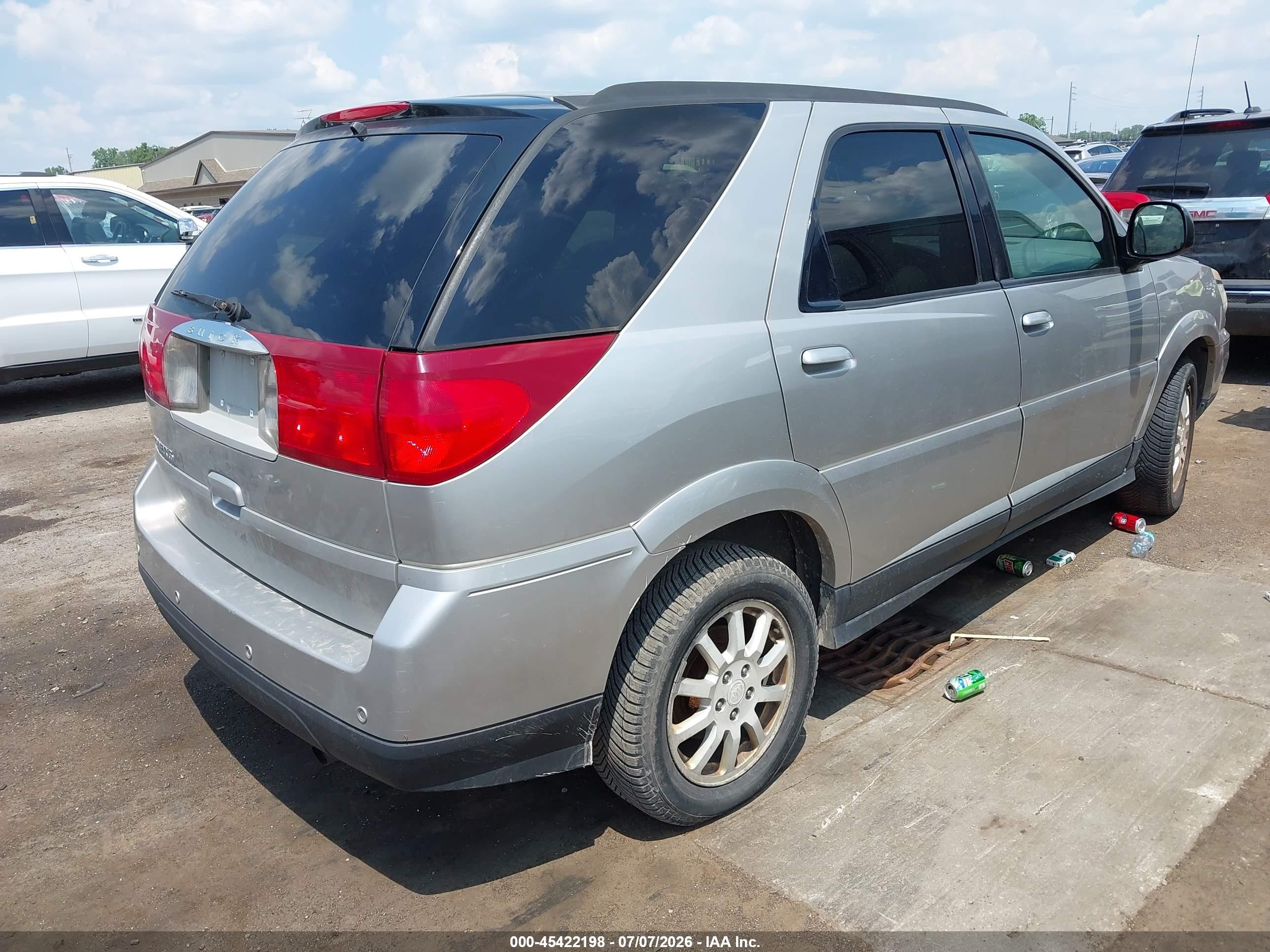 2007 Buick Rendezvous Cx Silver vin: 3G5DA03L47S582165