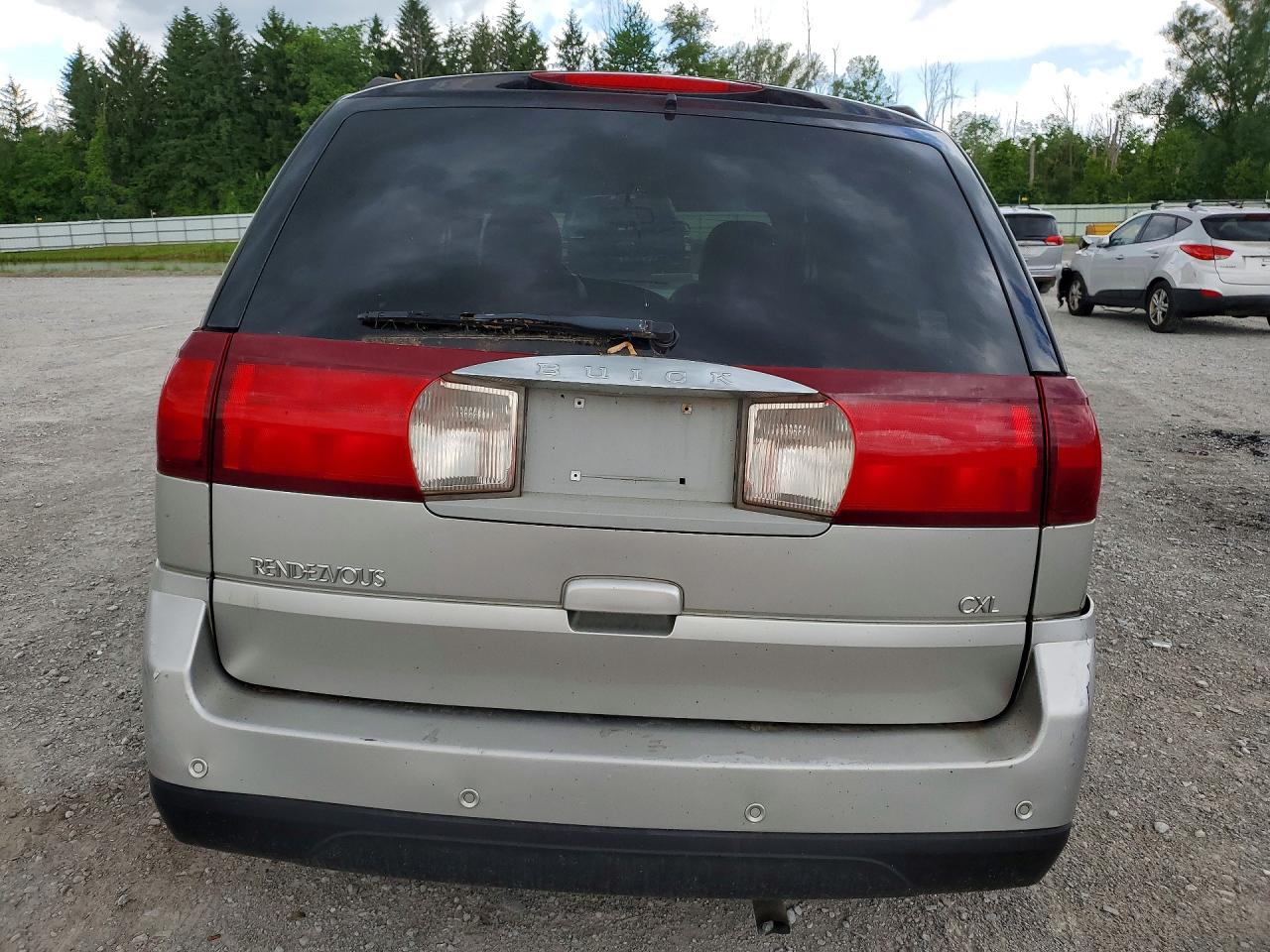 2006 Buick Rendezvous Cx Silver vin: 3G5DA03L56S585543