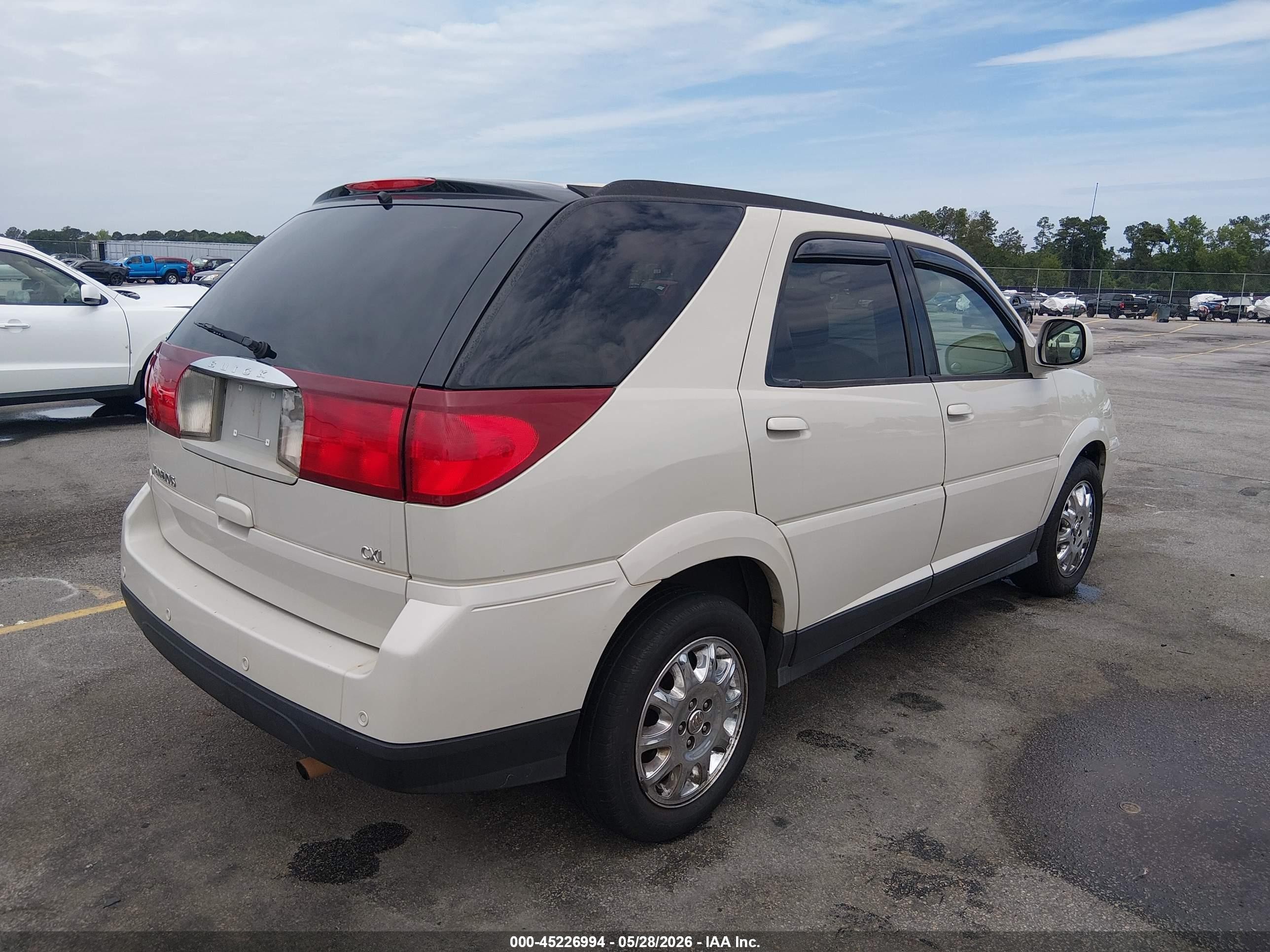 2007 Buick Rendezvous Cxl Cream vin: 3G5DA03L57S539549
