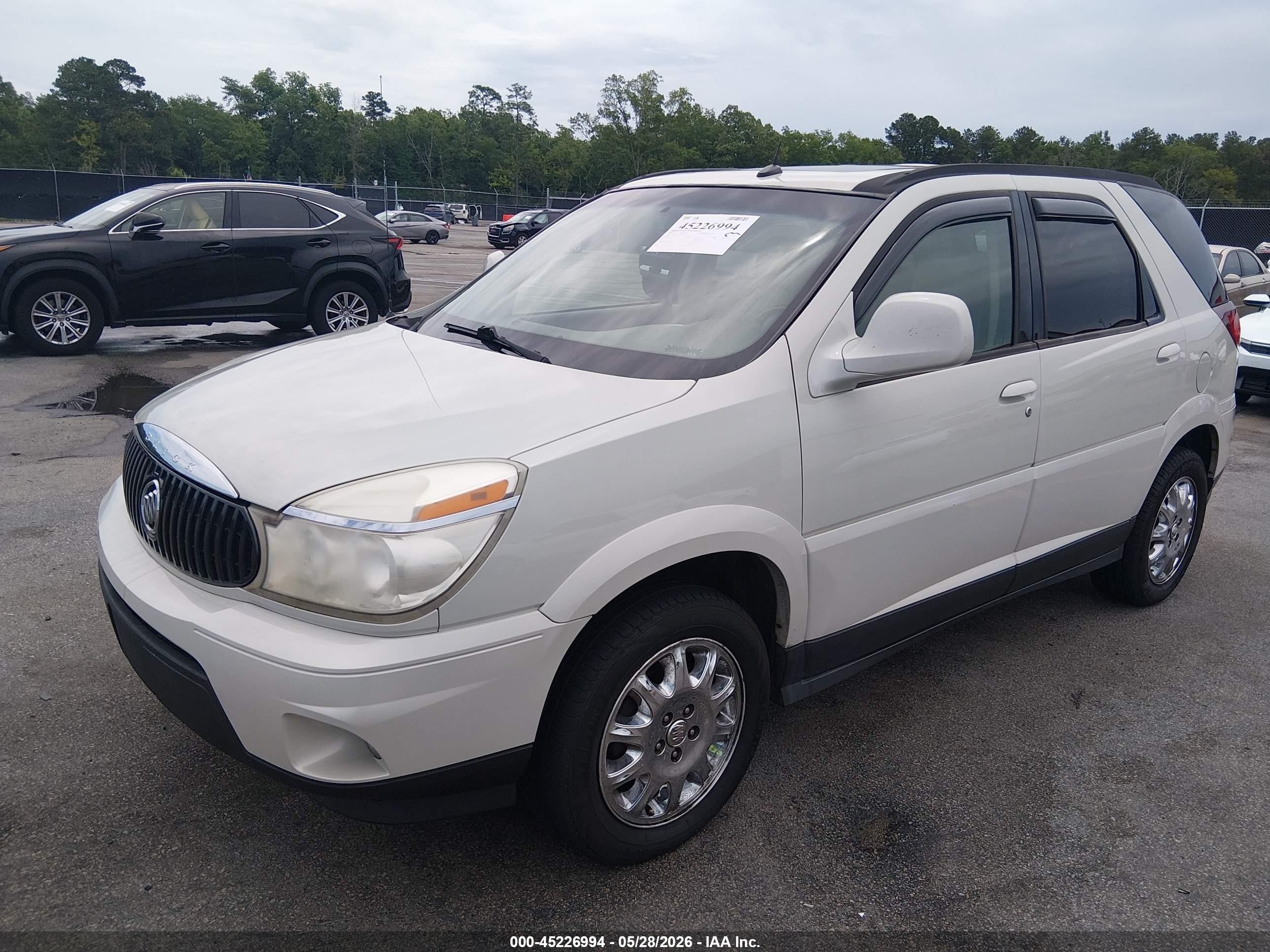 2007 Buick Rendezvous Cxl Cream vin: 3G5DA03L57S539549