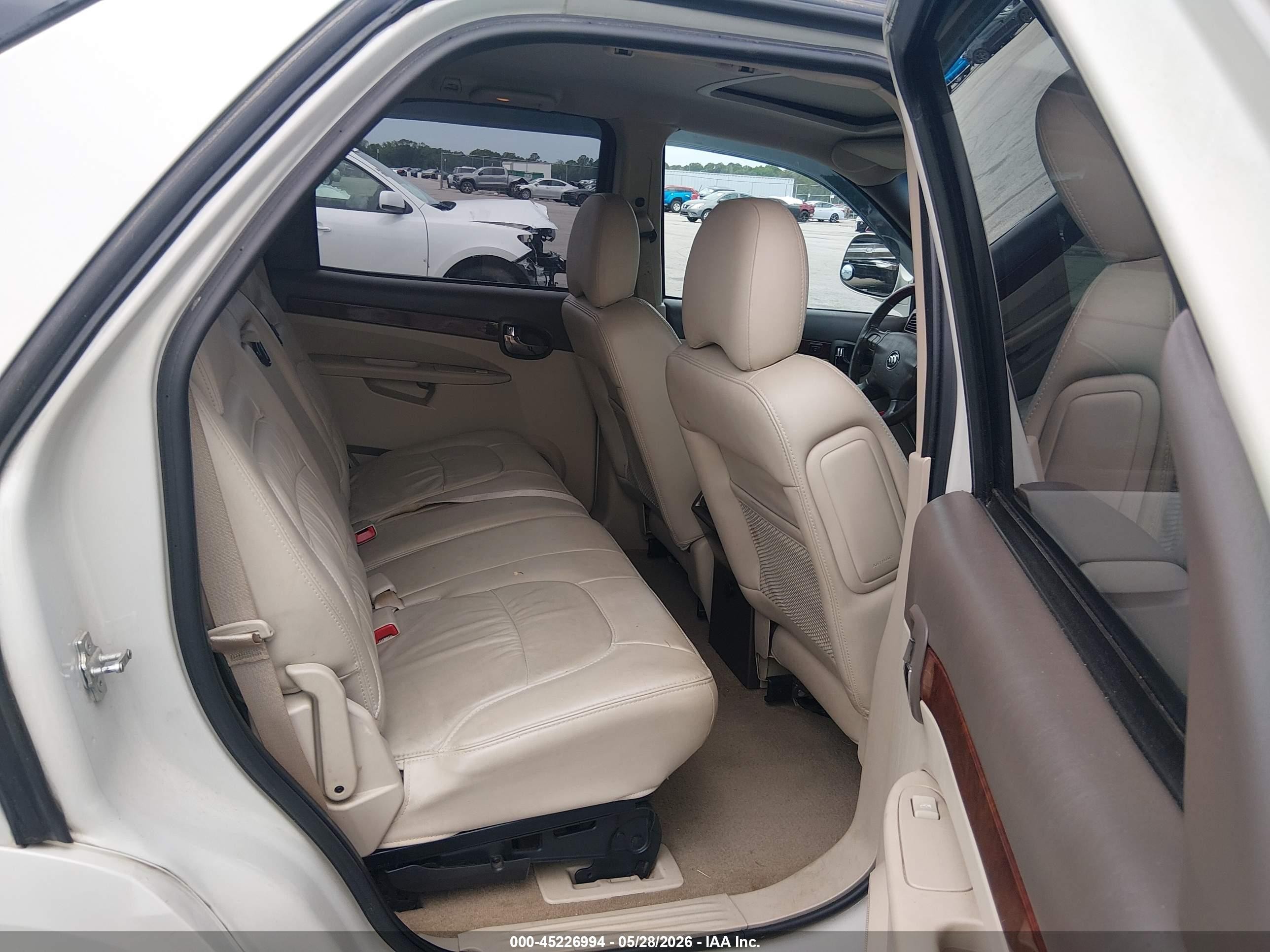 2007 Buick Rendezvous Cxl Cream vin: 3G5DA03L57S539549