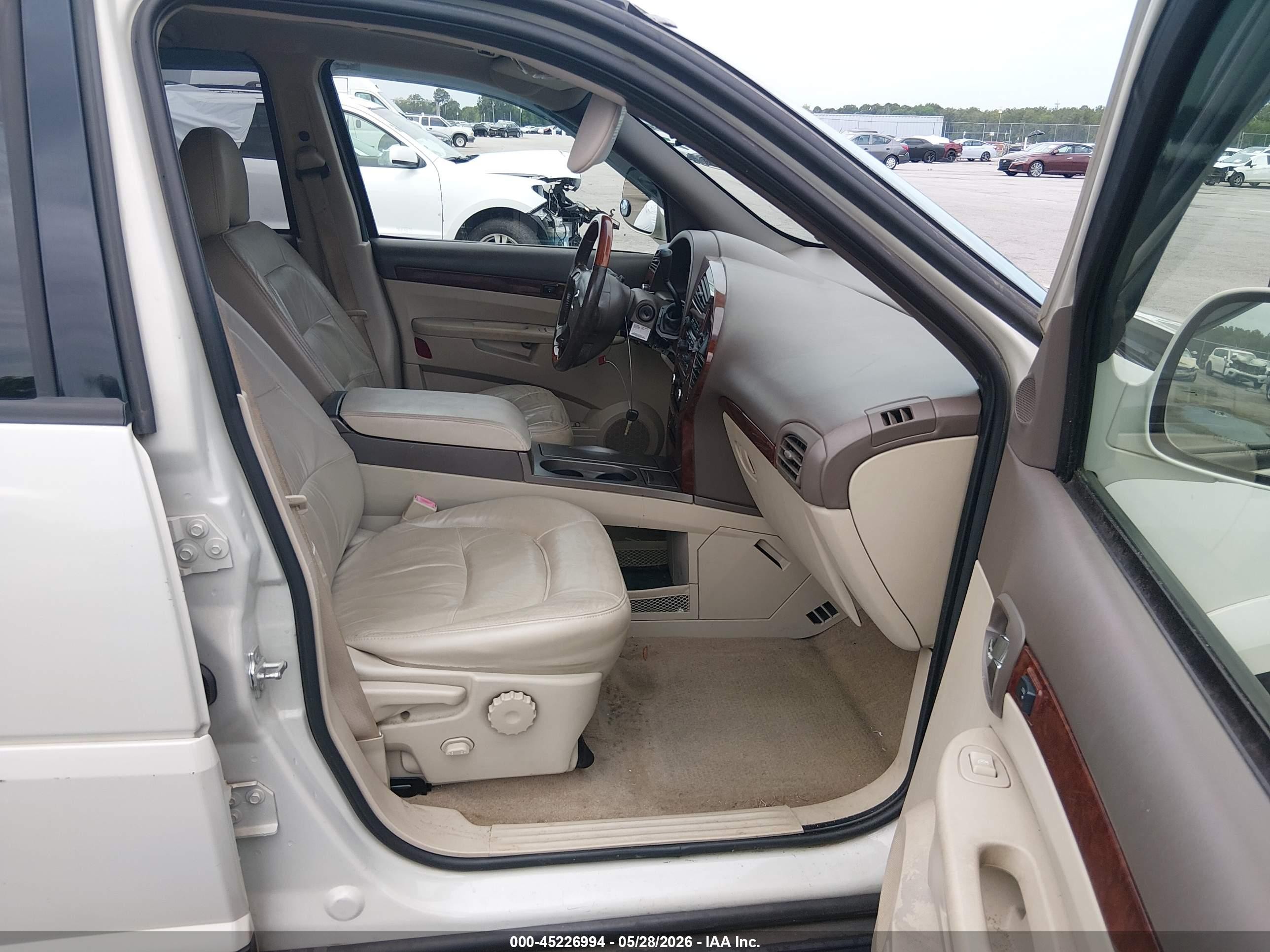 2007 Buick Rendezvous Cxl Cream vin: 3G5DA03L57S539549