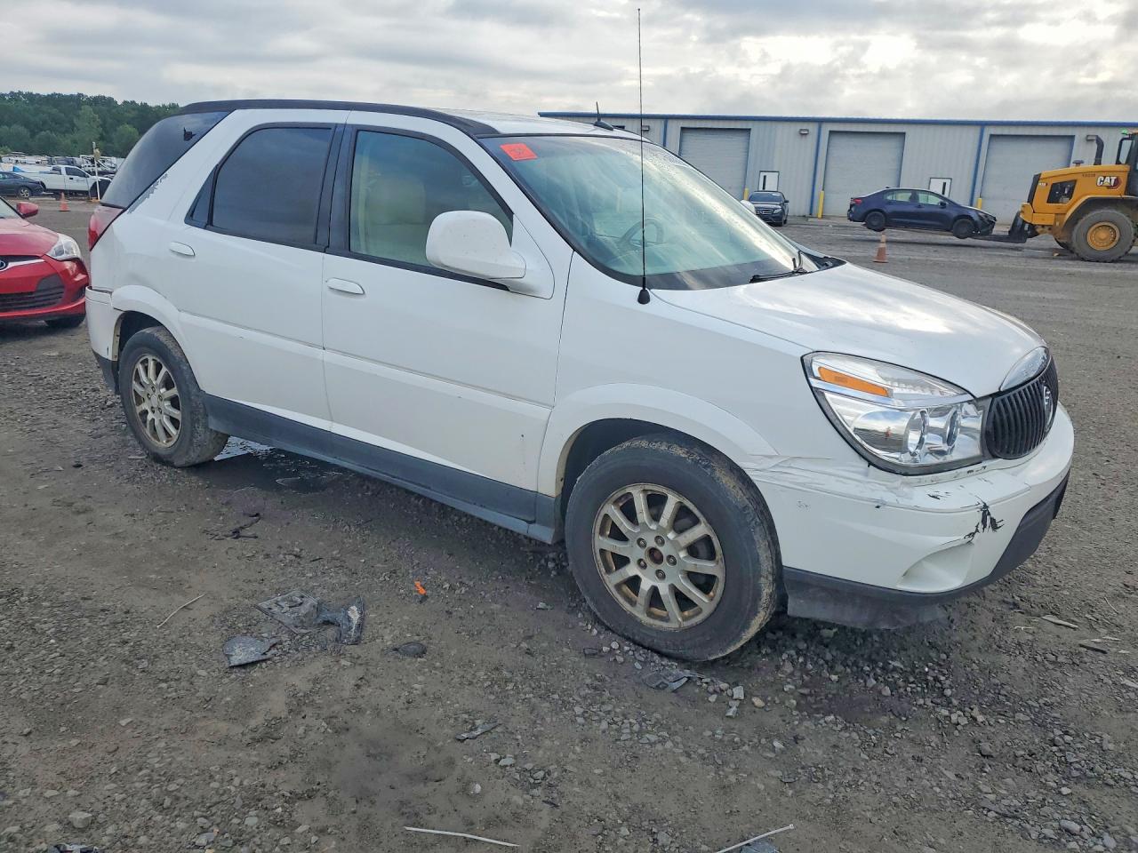 2007 Buick Rendezvous Cx White vin: 3G5DA03L57S539776