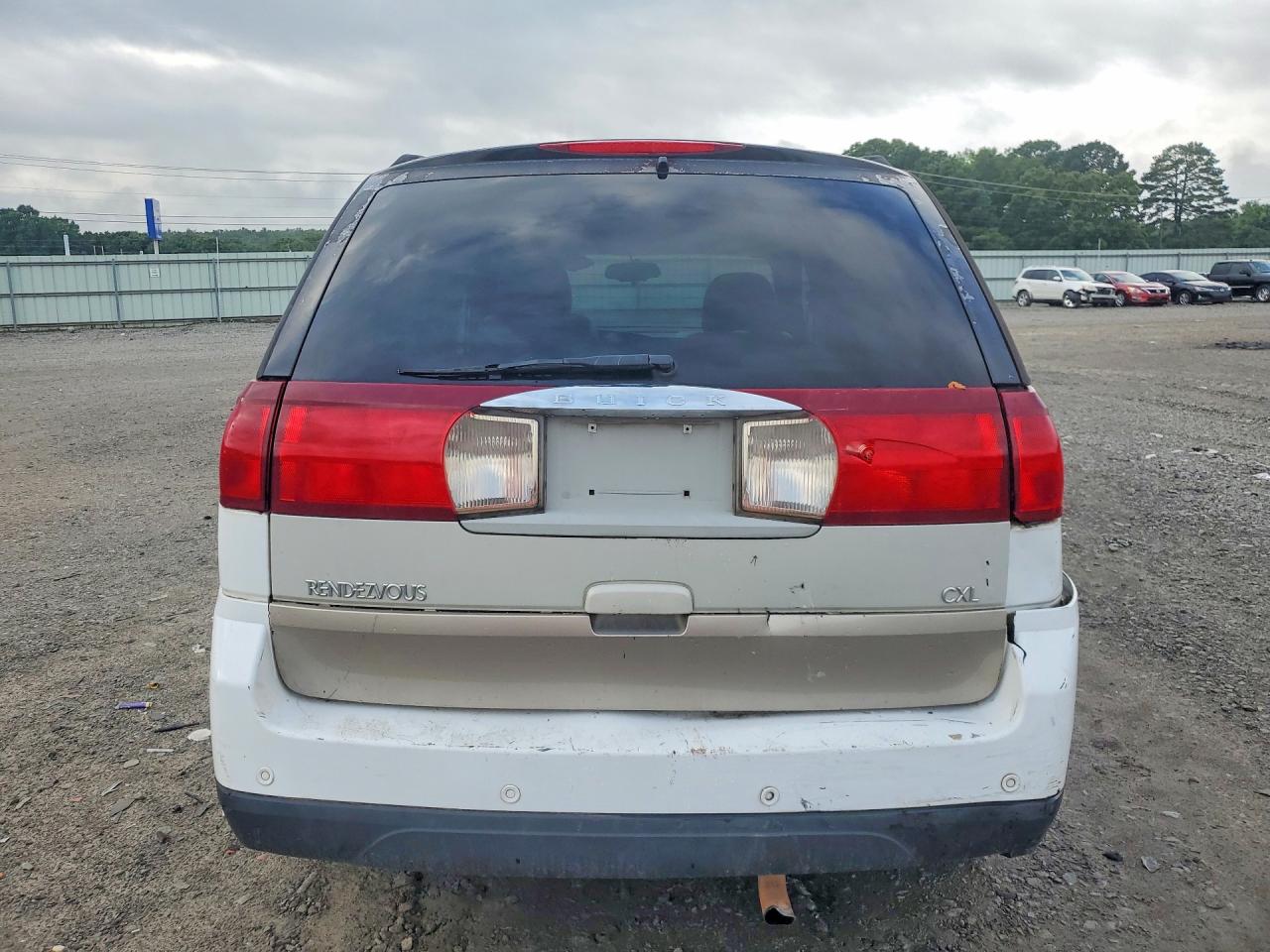 2007 Buick Rendezvous Cx White vin: 3G5DA03L57S539776