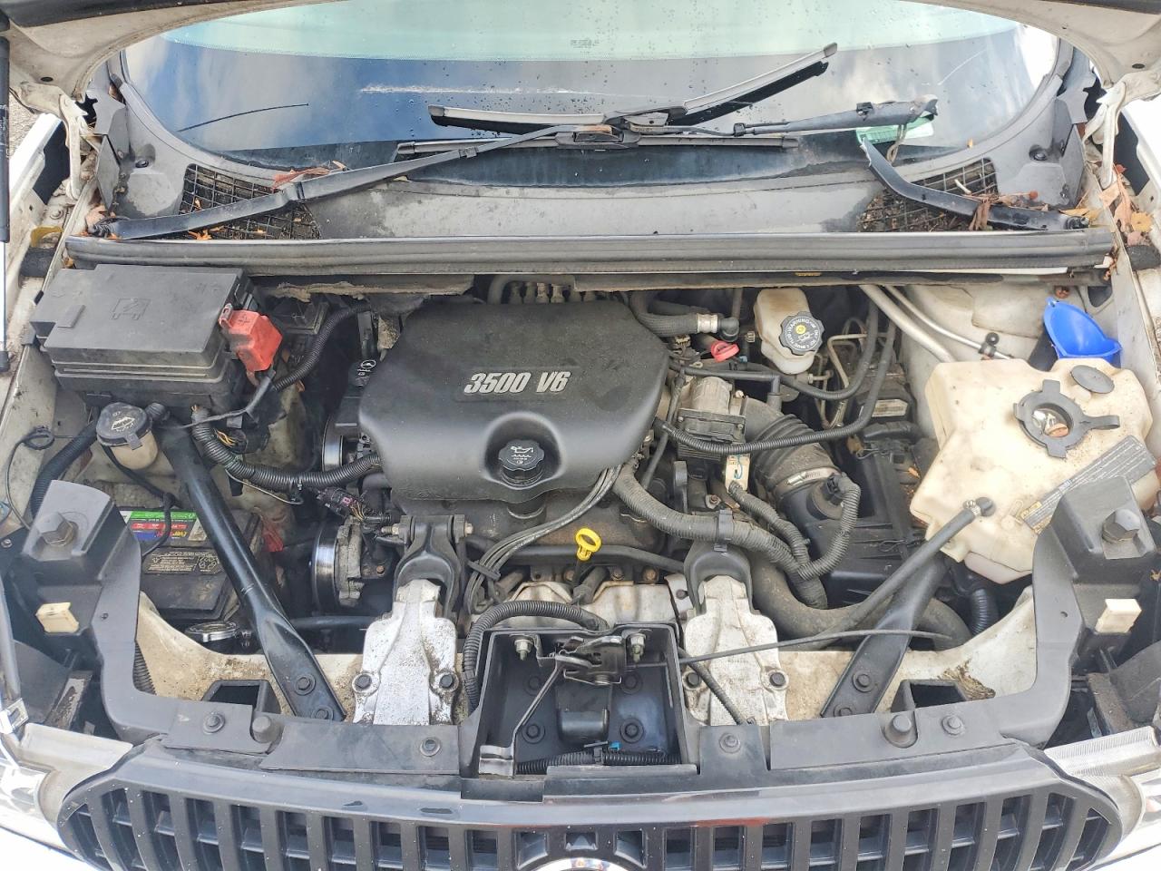 2007 Buick Rendezvous Cx White vin: 3G5DA03L57S539776