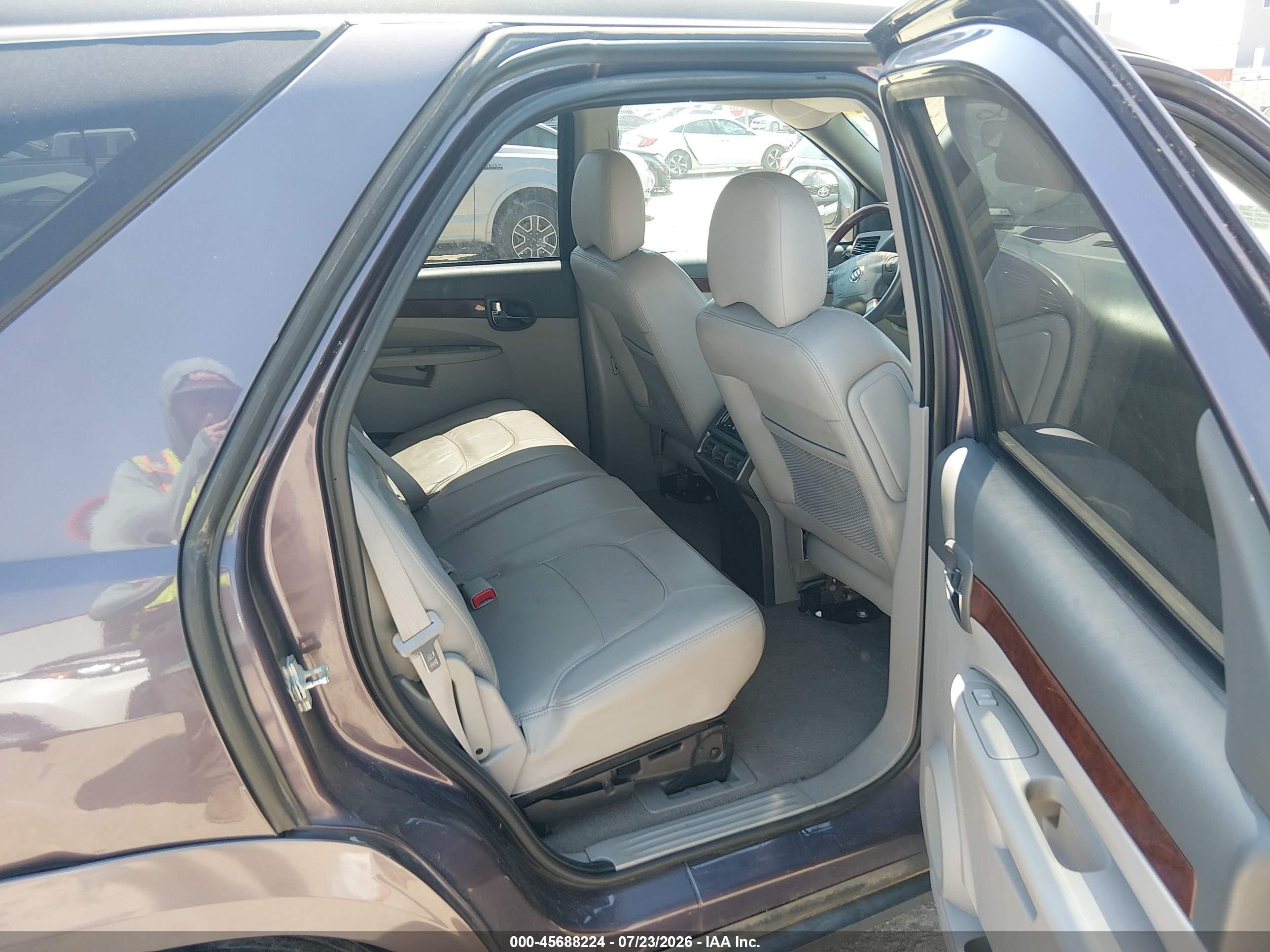 2007 Buick Rendezvous Cxl Gray vin: 3G5DA03L57S540796