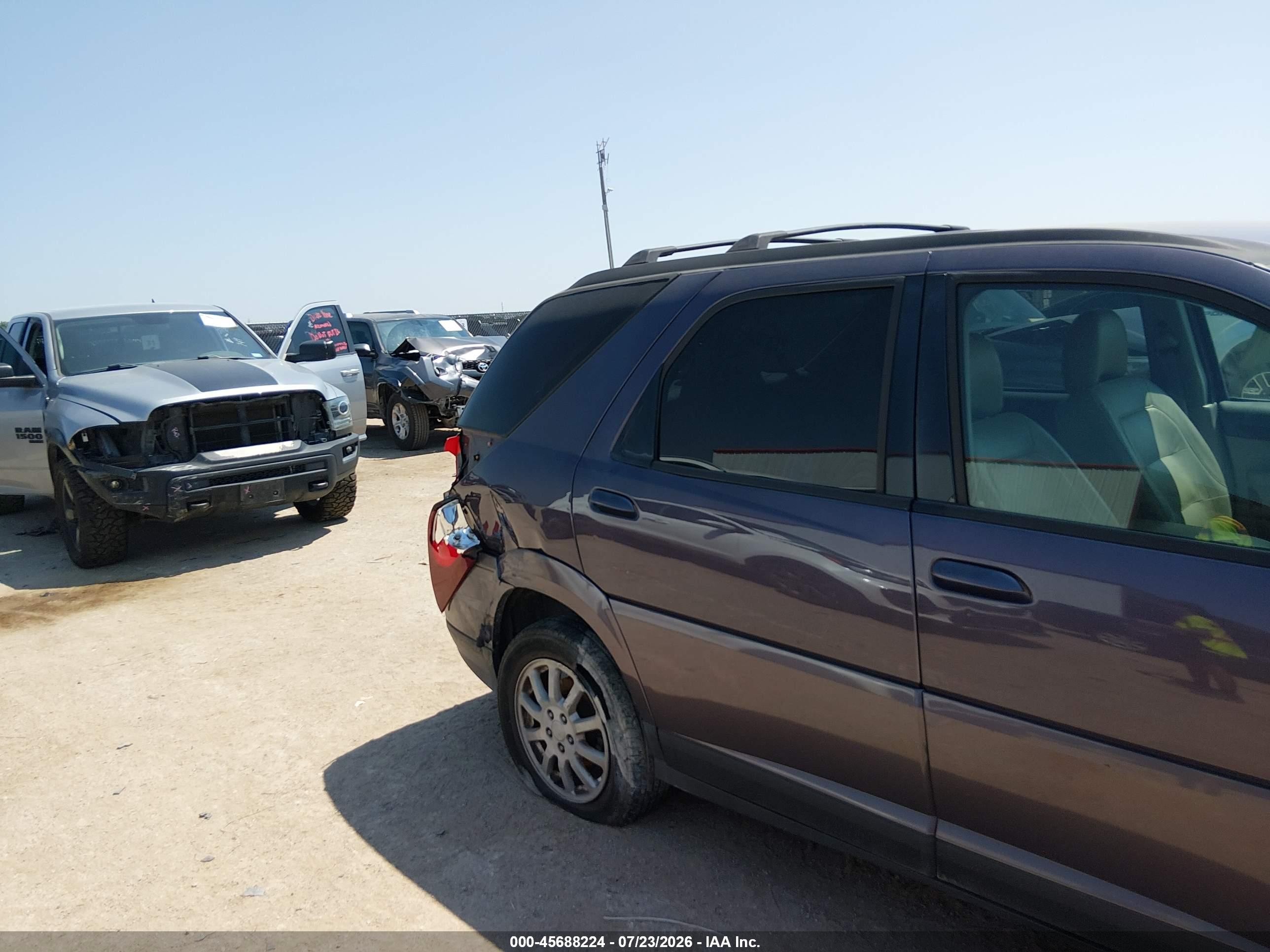 2007 Buick Rendezvous Cxl Gray vin: 3G5DA03L57S540796